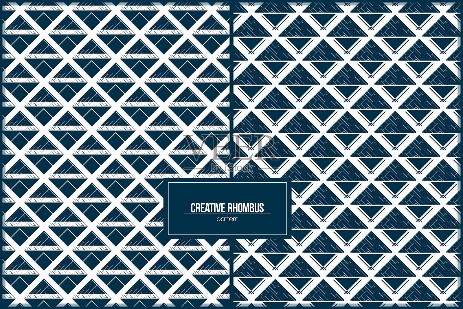 创意的黑色菱形,适合简单形状的深色背景插画图片素材