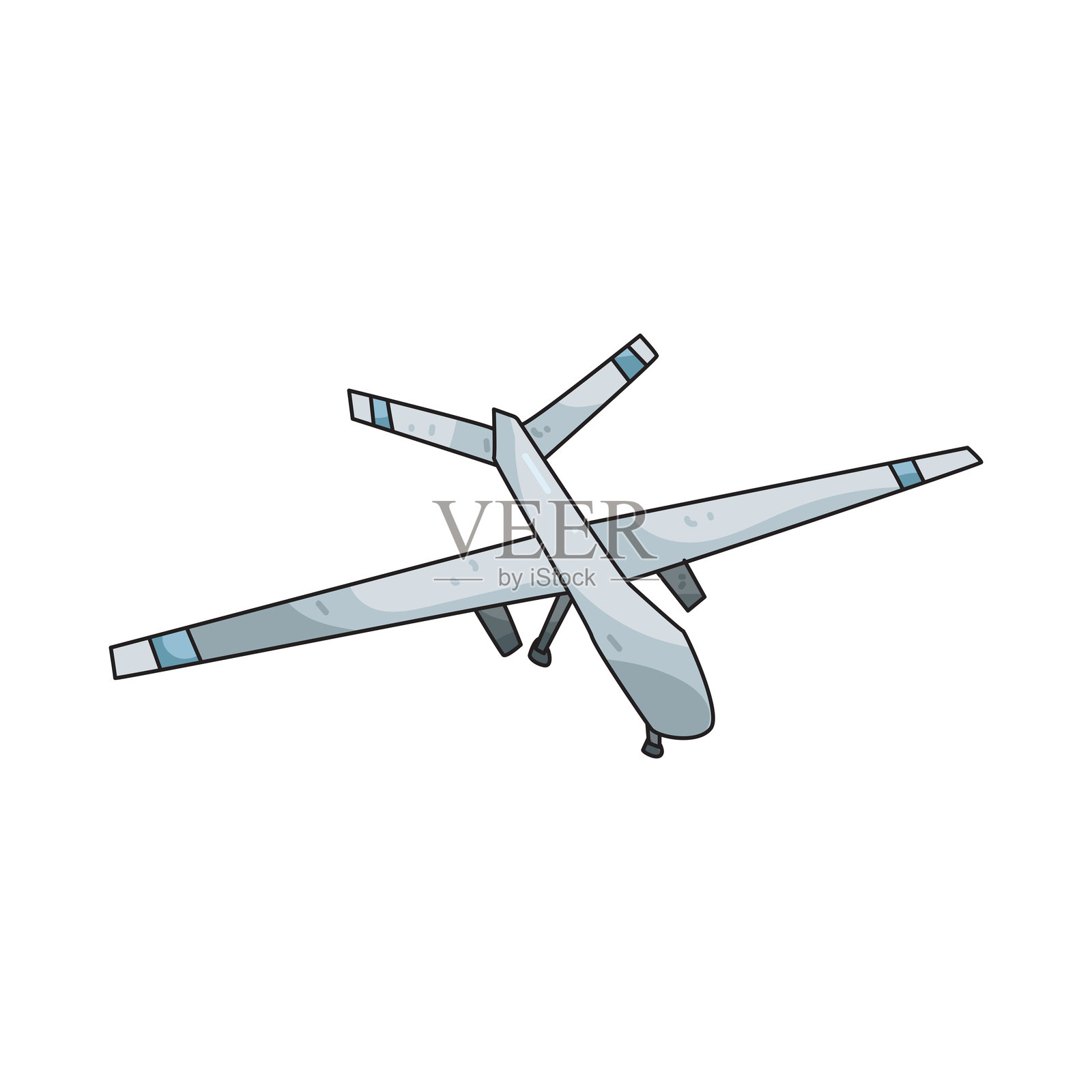 轰炸机插画图片素材