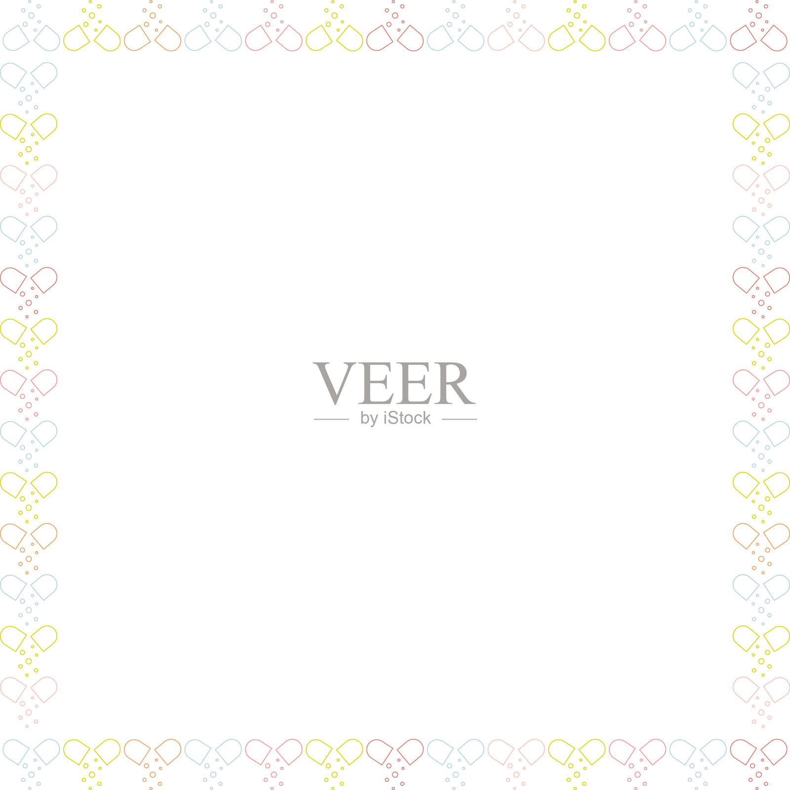 维生素片简单框架。健康生活方式,药物旁边留有空白供您填写文本。插画图片素材