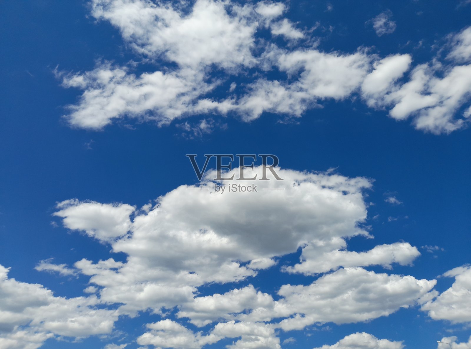 部分多云的天空,积云照片摄影图片