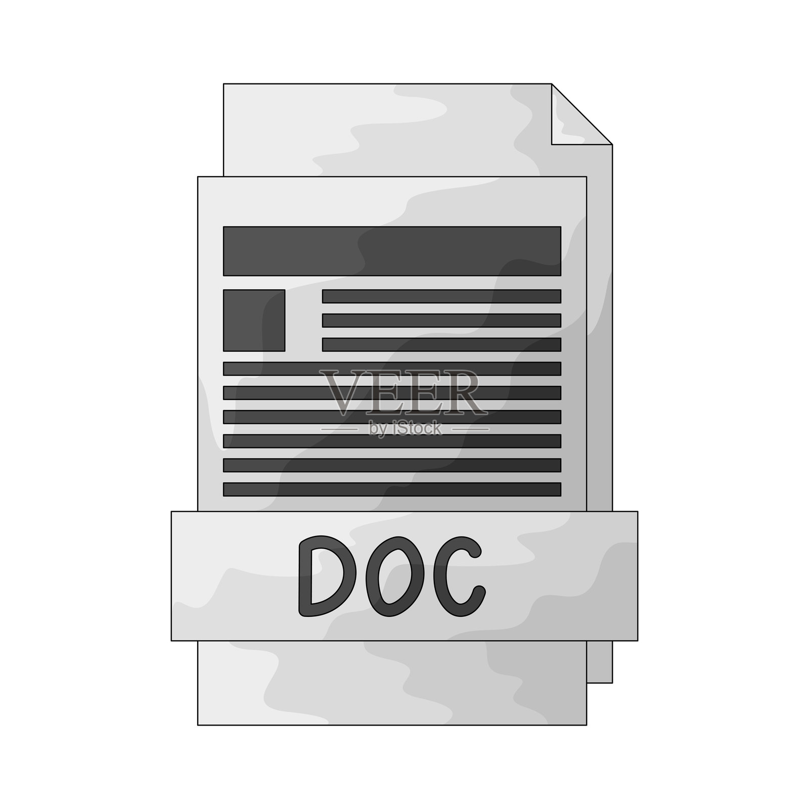 文件插画图片素材