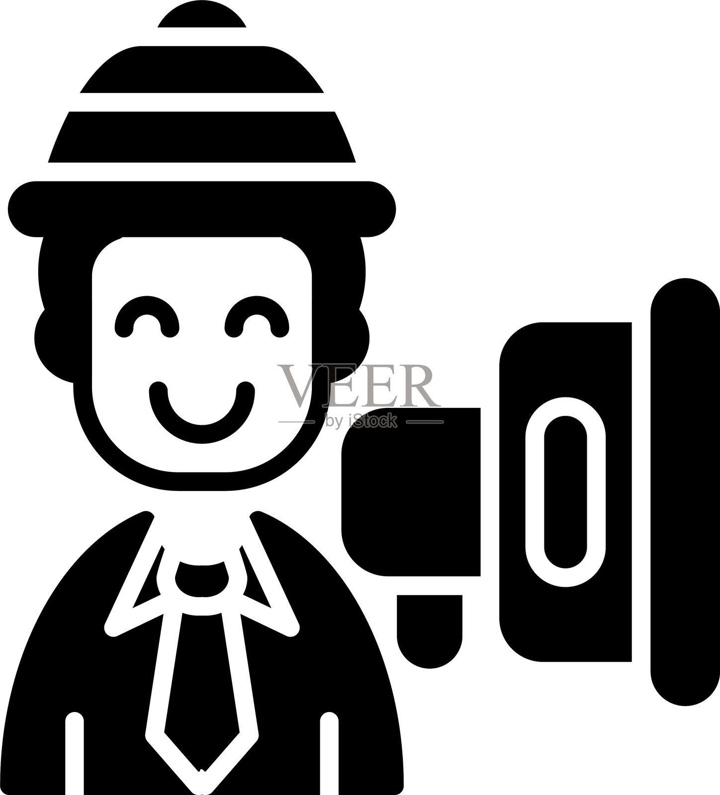 导演图标矢量元素插画图片素材