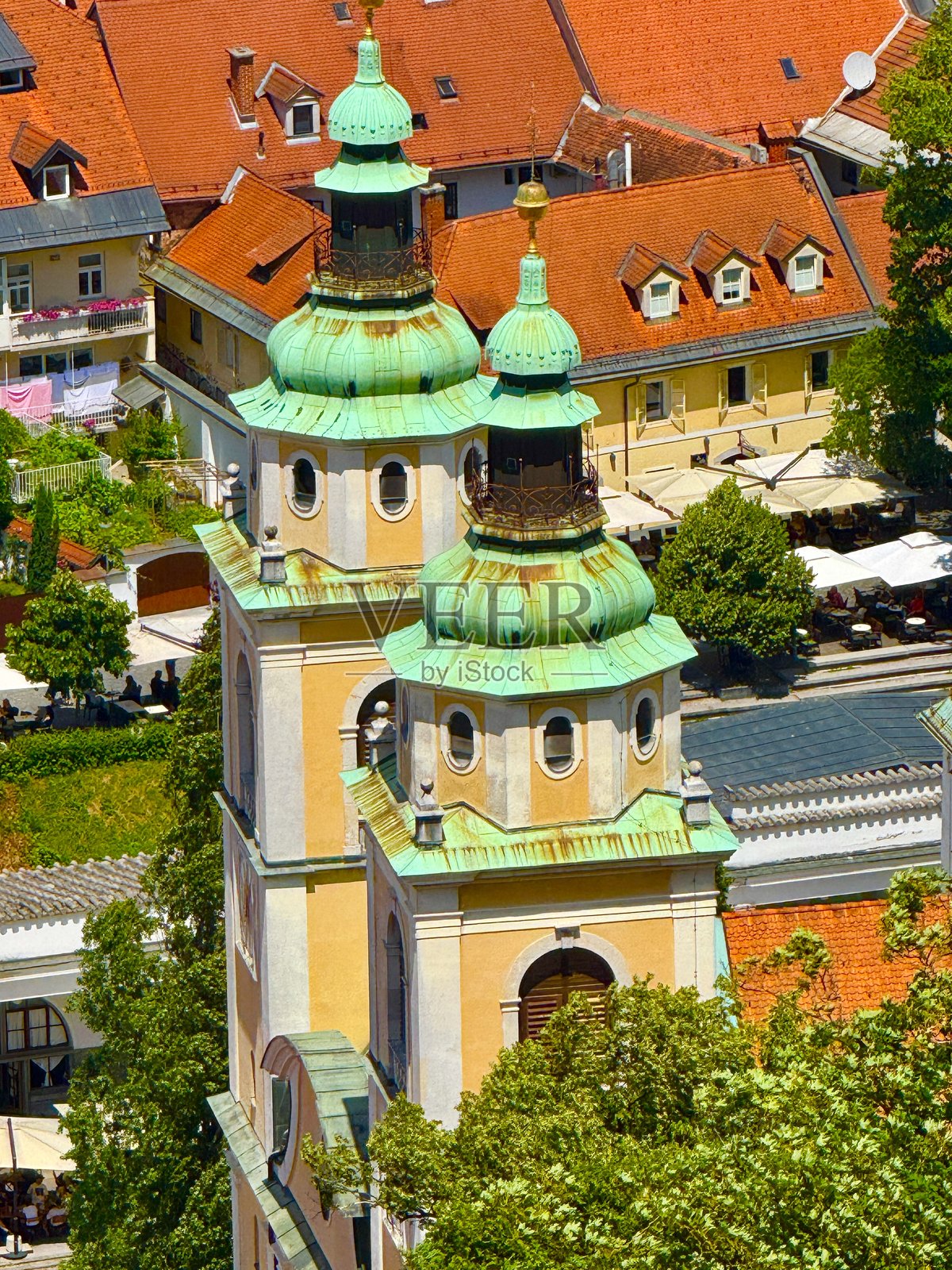 卢布尔雅那,斯洛文尼亚照片摄影图片