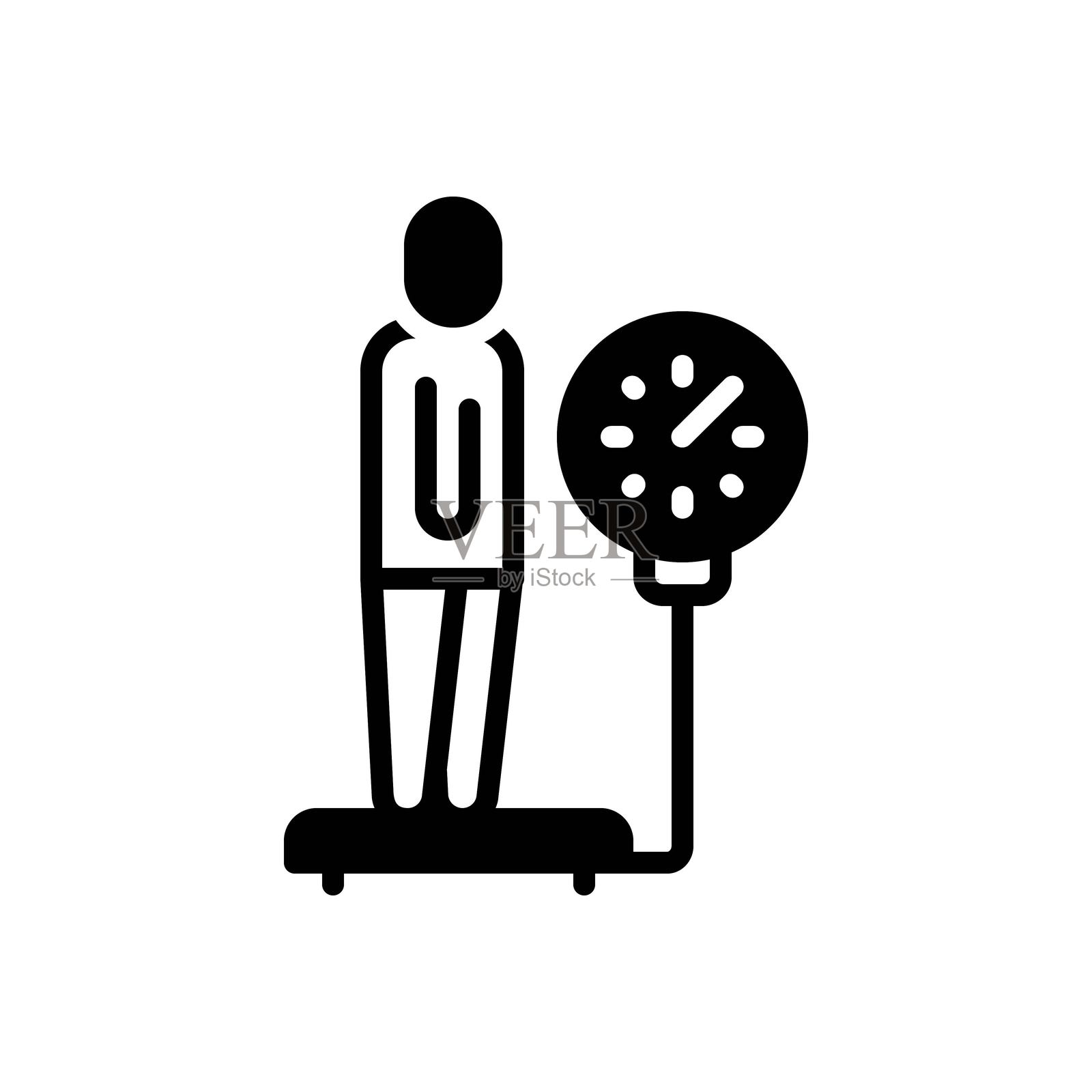 体重秤插画图片素材