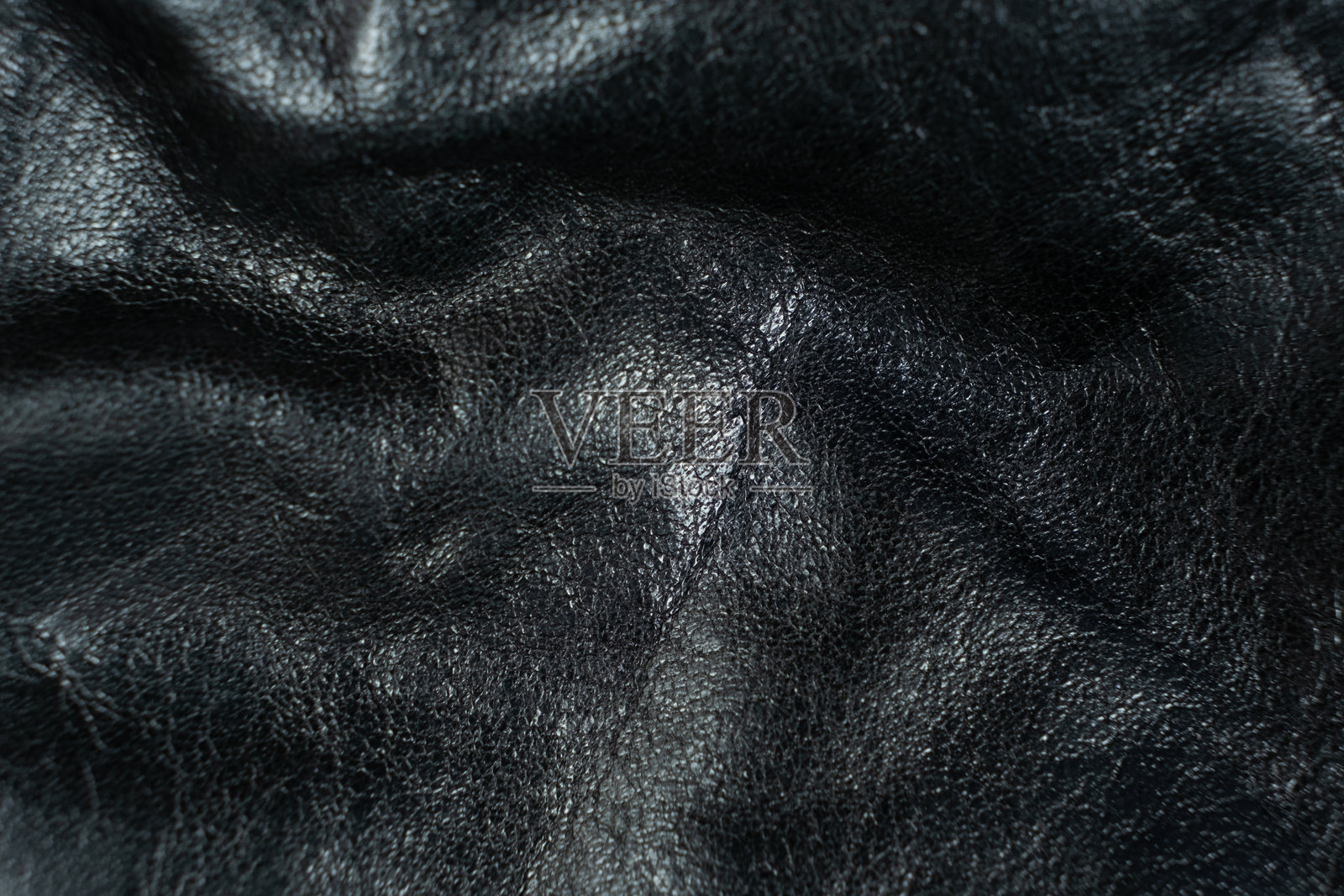 极简黑色皮革纹理特写照片摄影图片