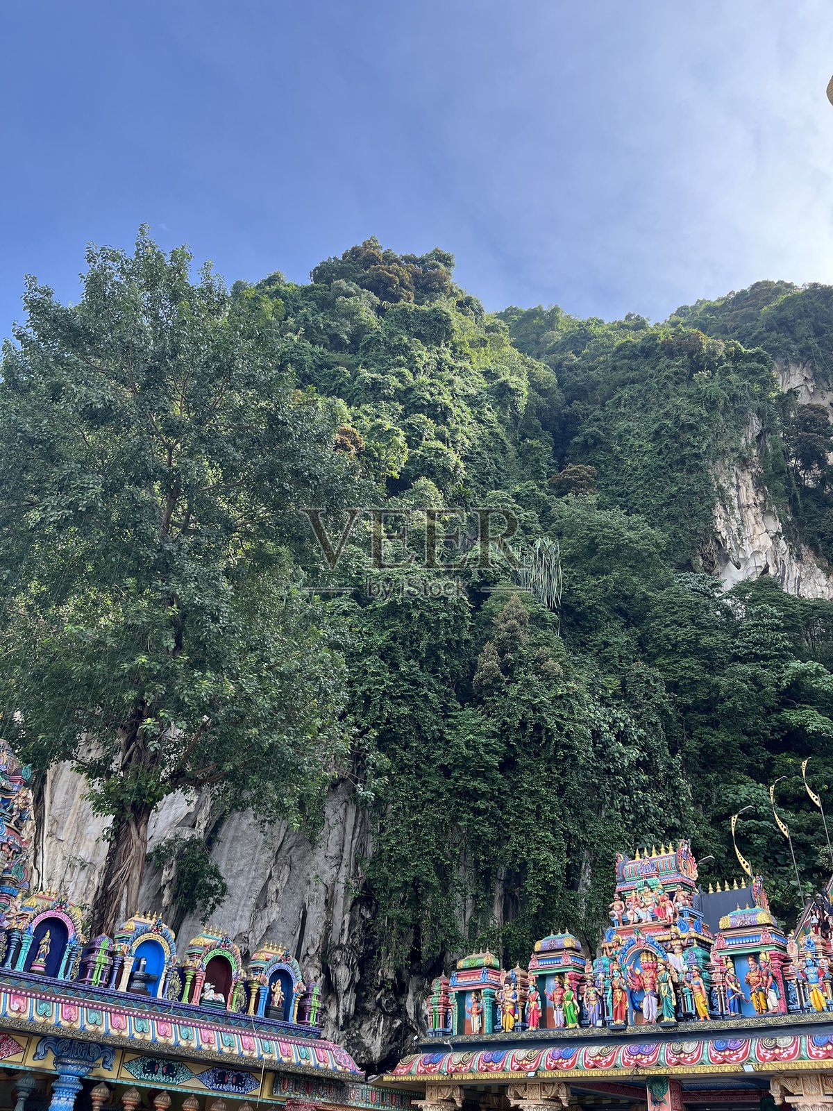 巴图洞印度教寺庙照片摄影图片