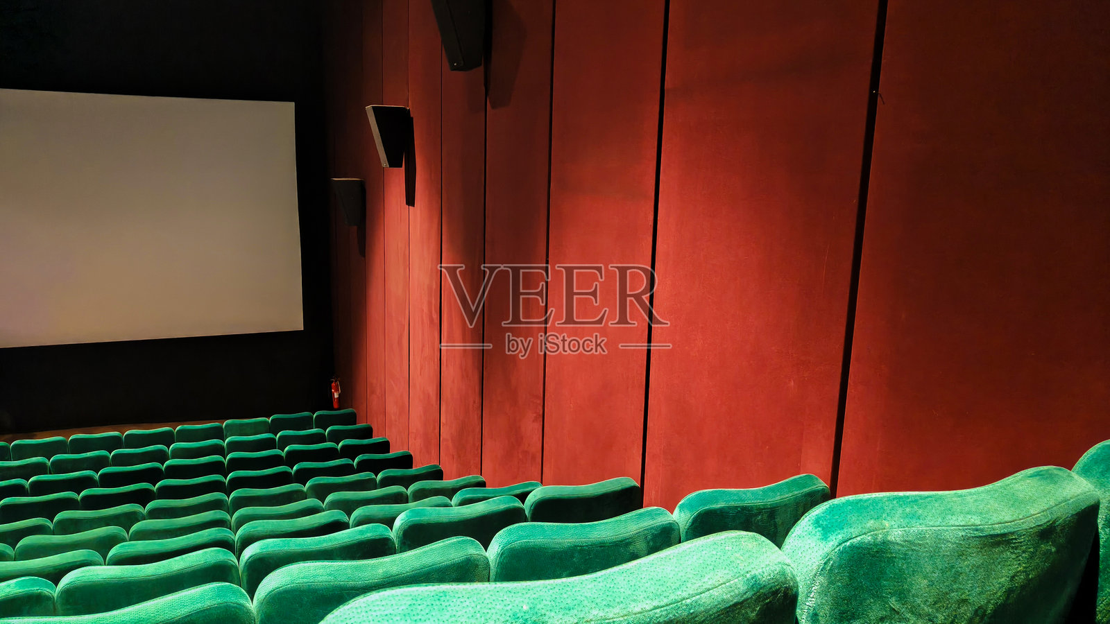 电影院里的空座位照片摄影图片
