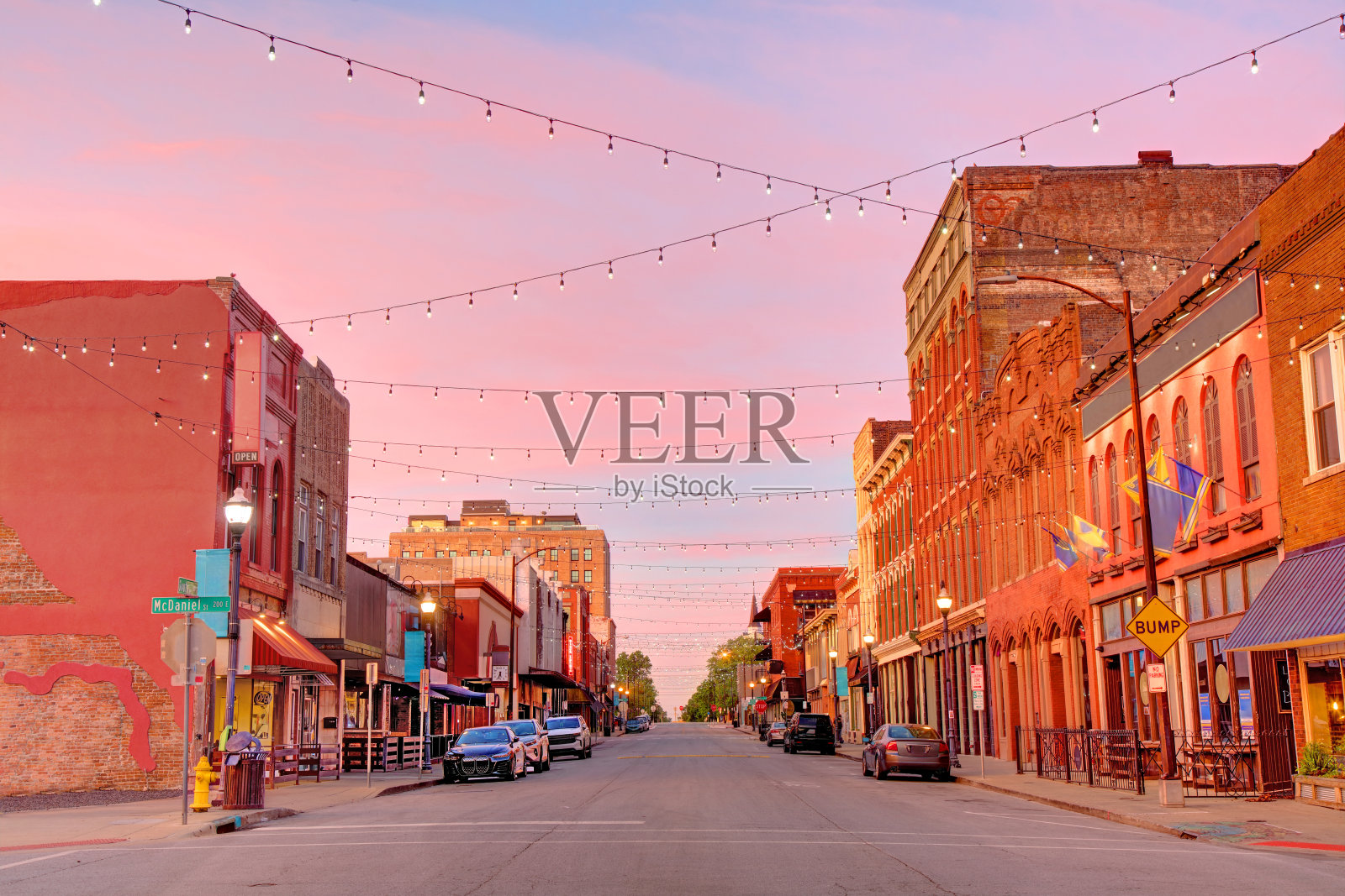 密苏里州斯普林菲尔德市中心照片摄影图片