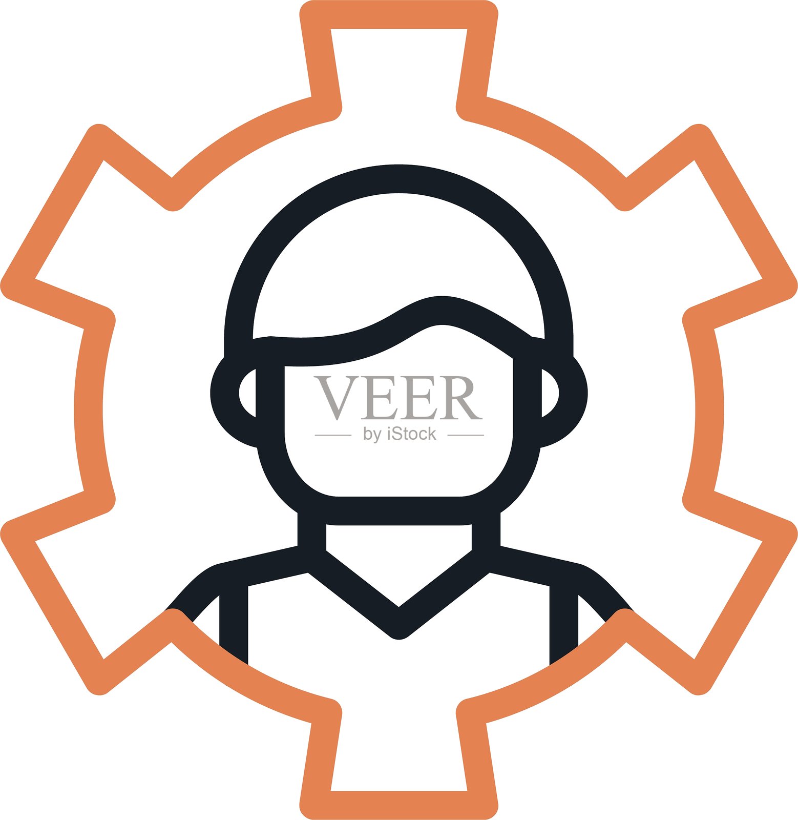 IT性能线到期图标插画图片素材