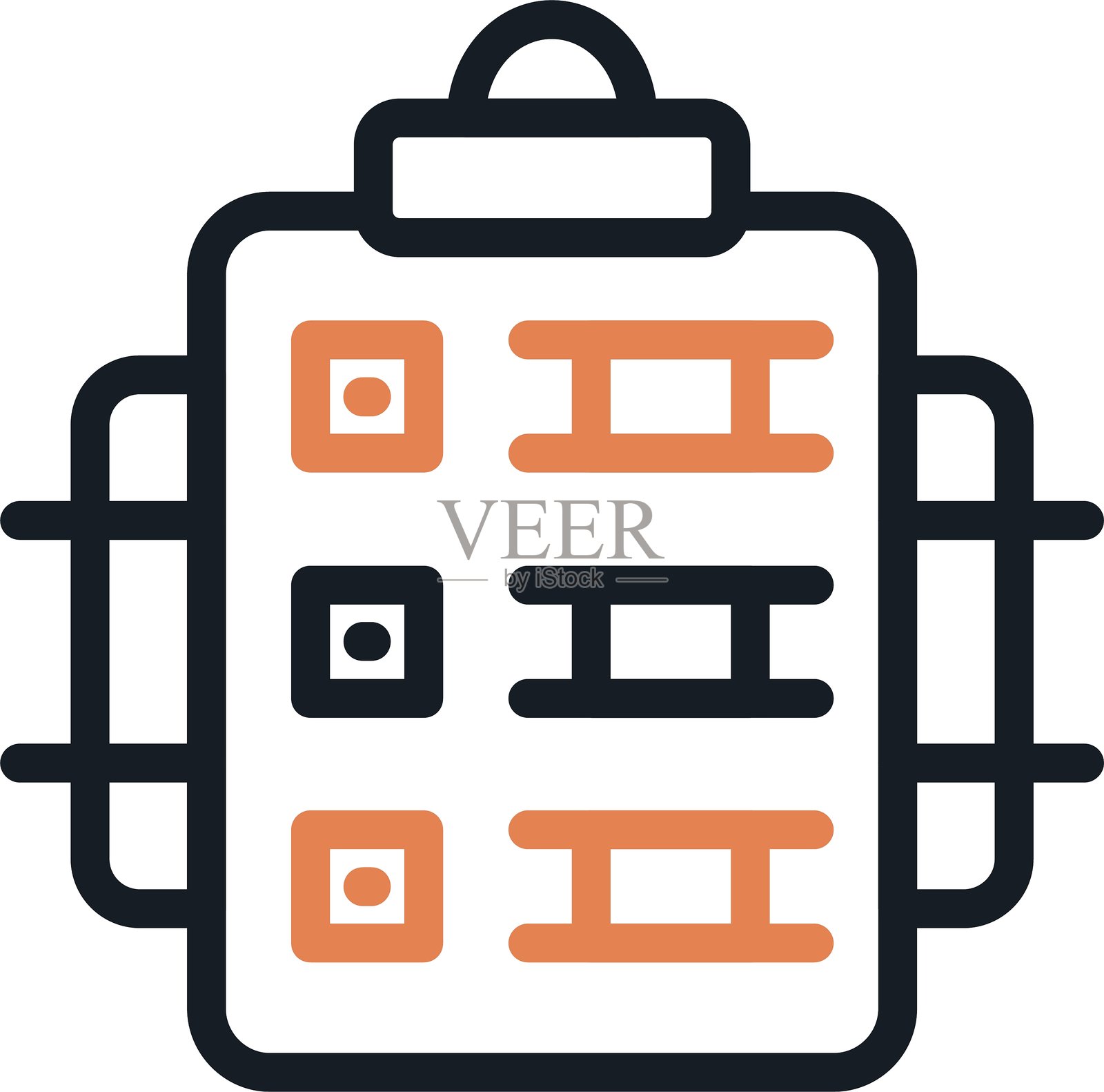 任务线到期图标插画图片素材