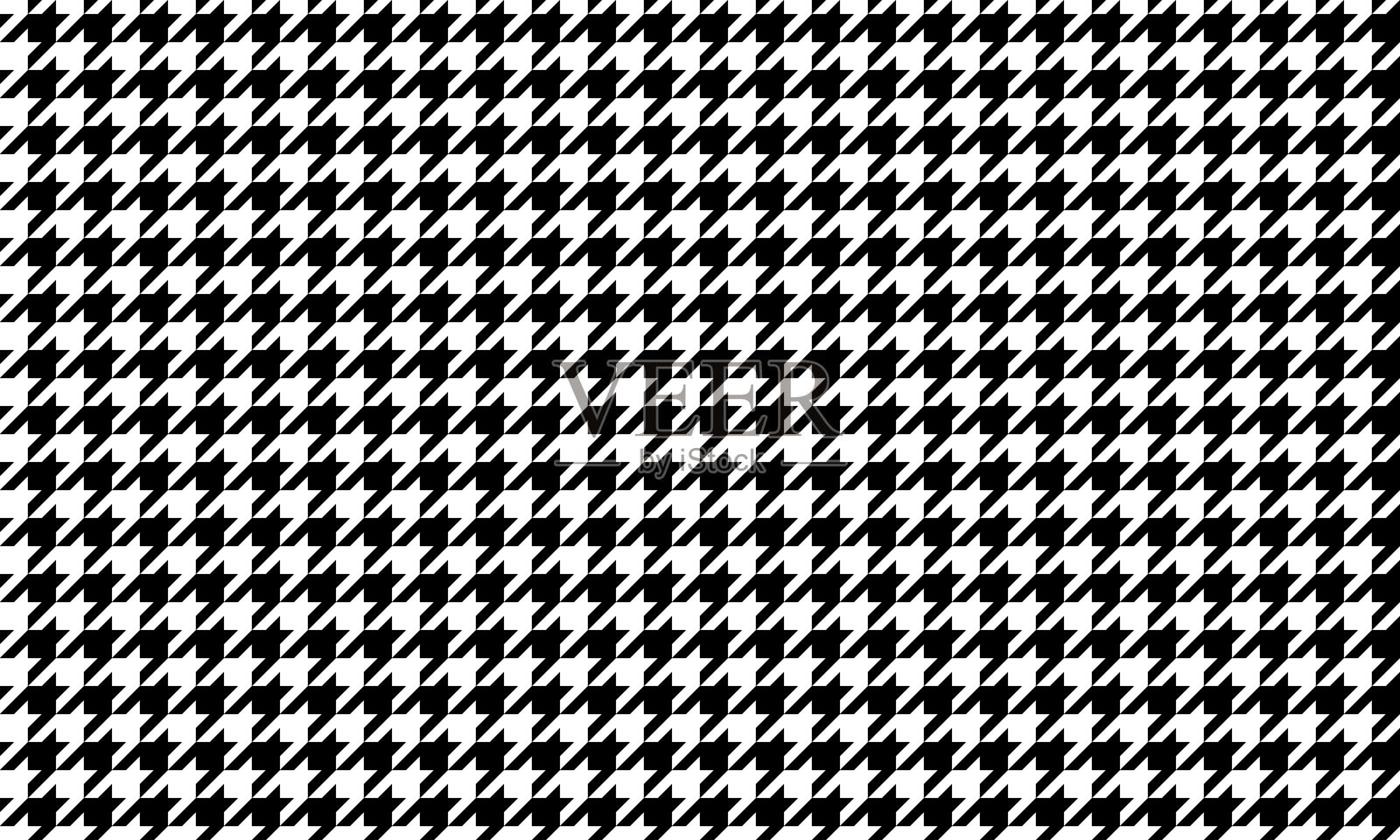 千鸟格无缝图案 矢量插图插画图片素材
