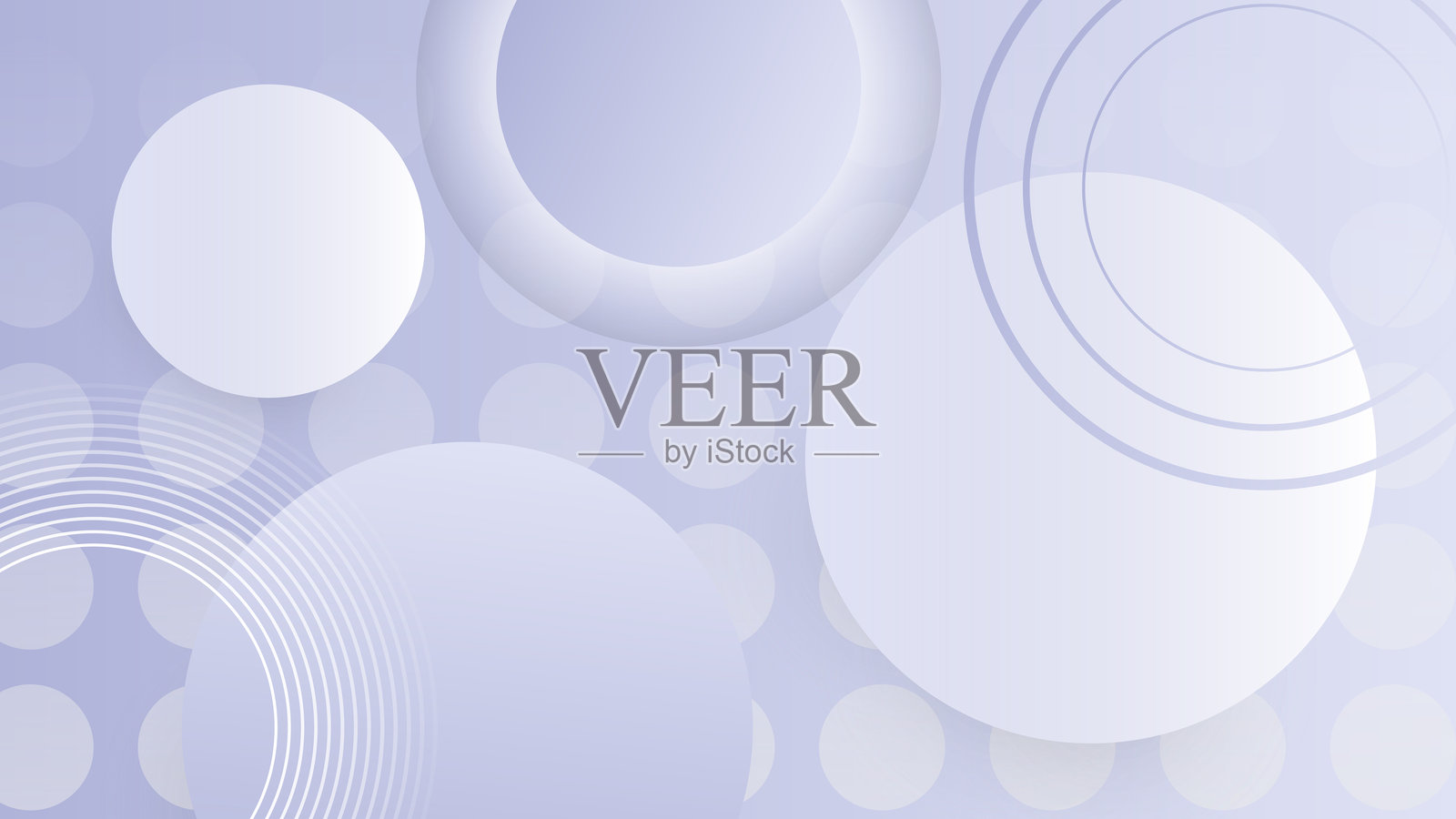 白色背景上的流动圆形线条几何形状艺术设计抽象背景插画图片素材