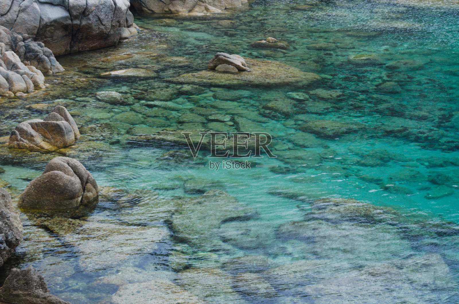 卡波特斯塔岬 - 圣特雷莎加卢拉,撒丁岛,意大利照片摄影图片