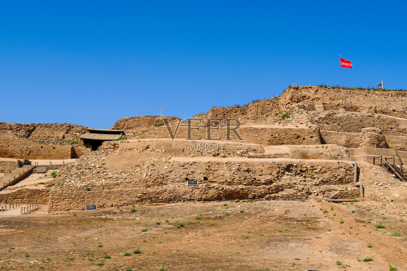 中国山西省忻州市代县的世茂遗址照片摄影图片