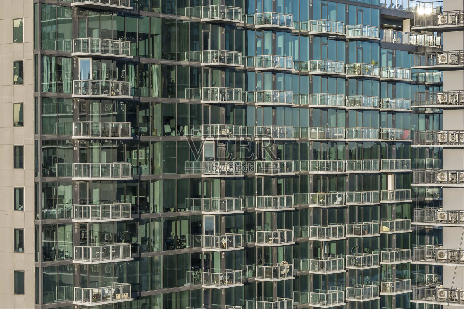 乔治亚州亚特兰大市中心的豪华公寓照片摄影图片