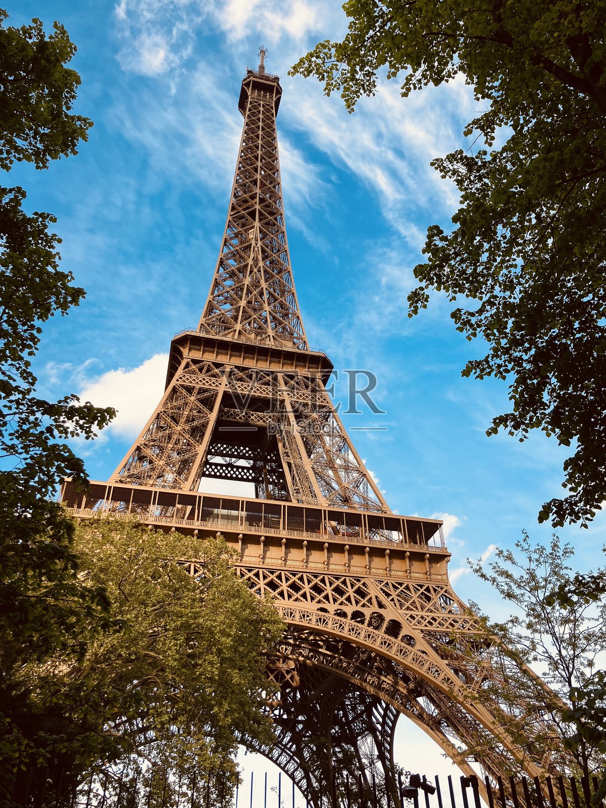 埃菲尔铁塔 巴黎 法国照片摄影图片