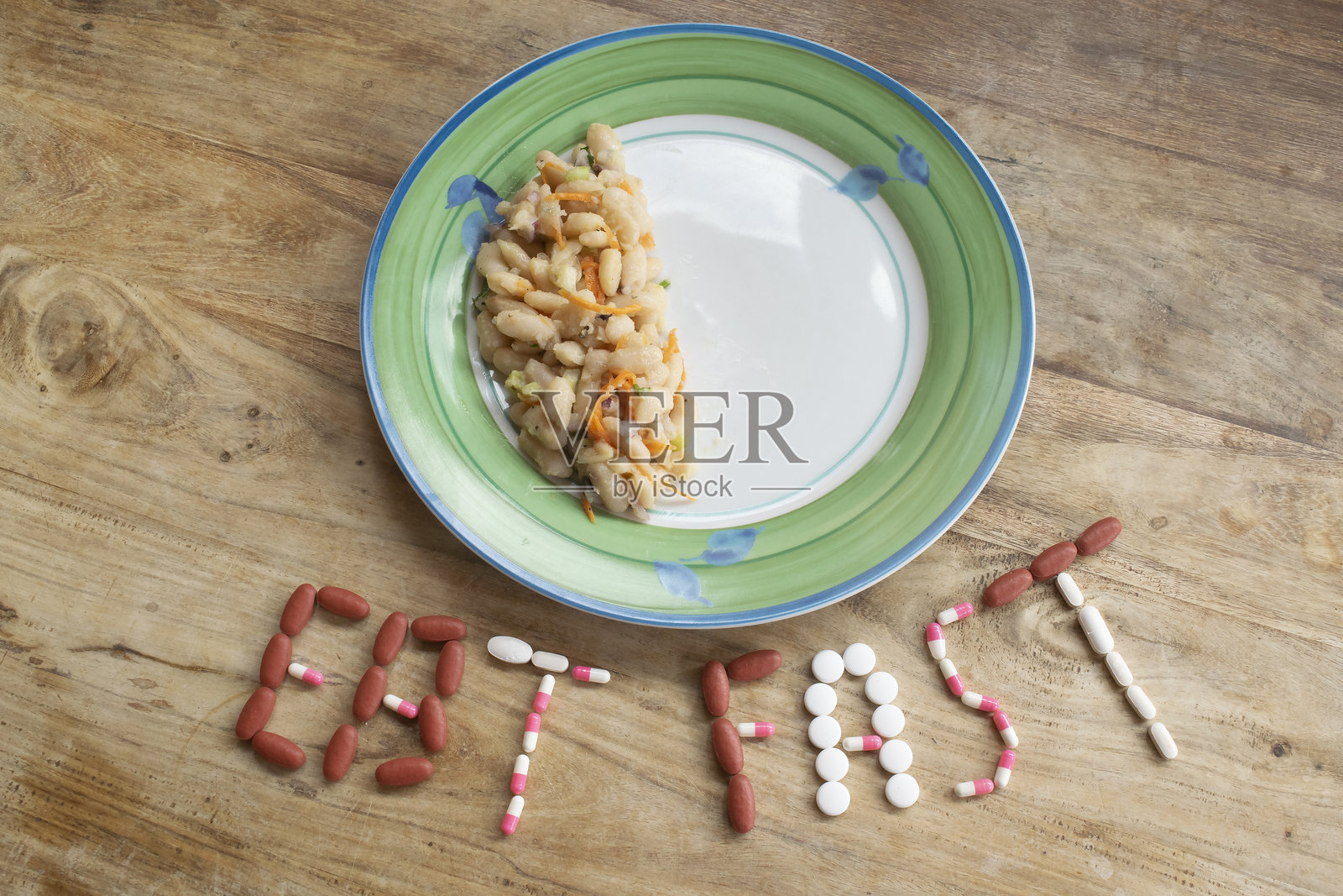 减肥斗争与饮食照片摄影图片