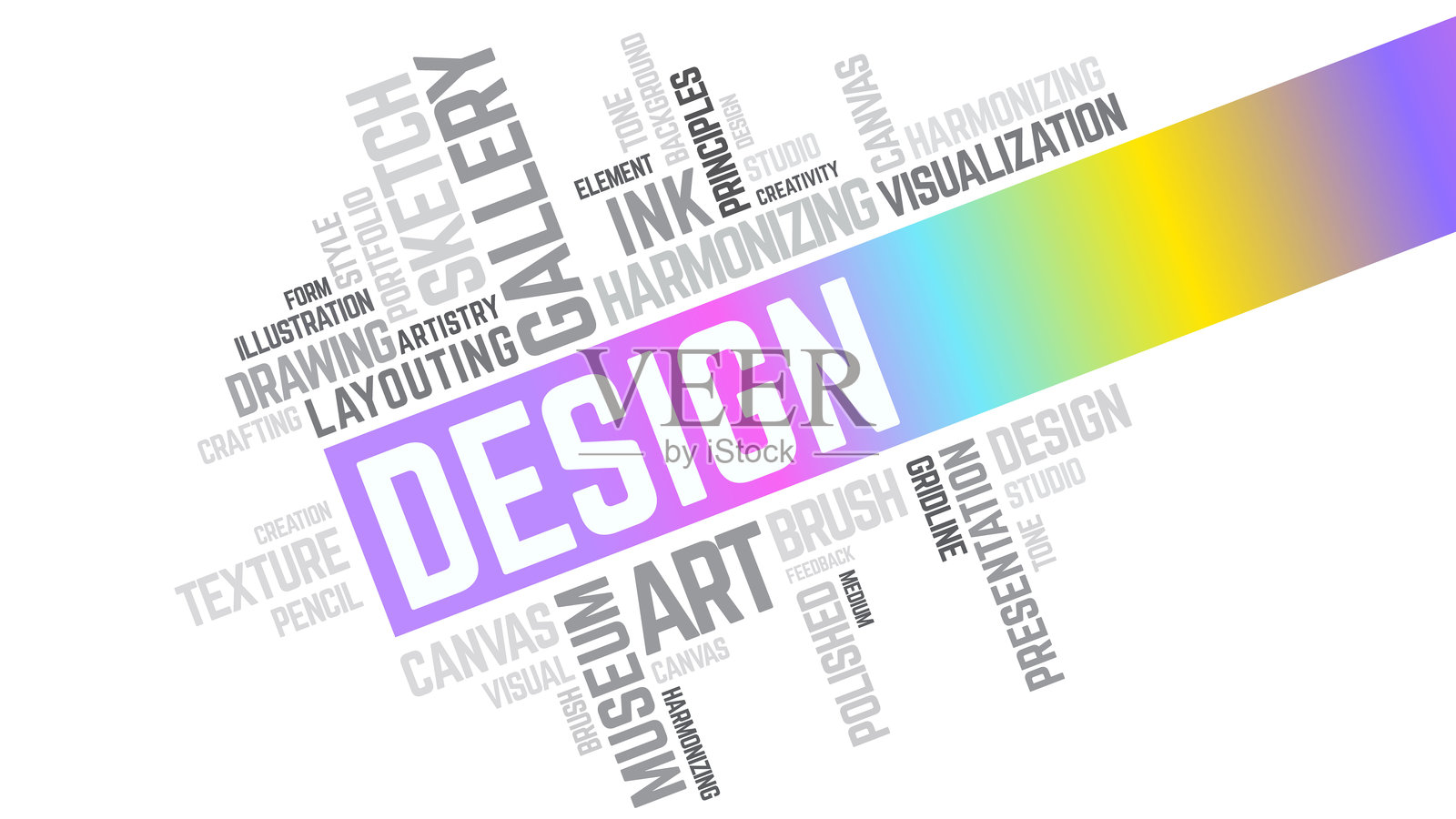 创意设计与艺术词云照片摄影图片