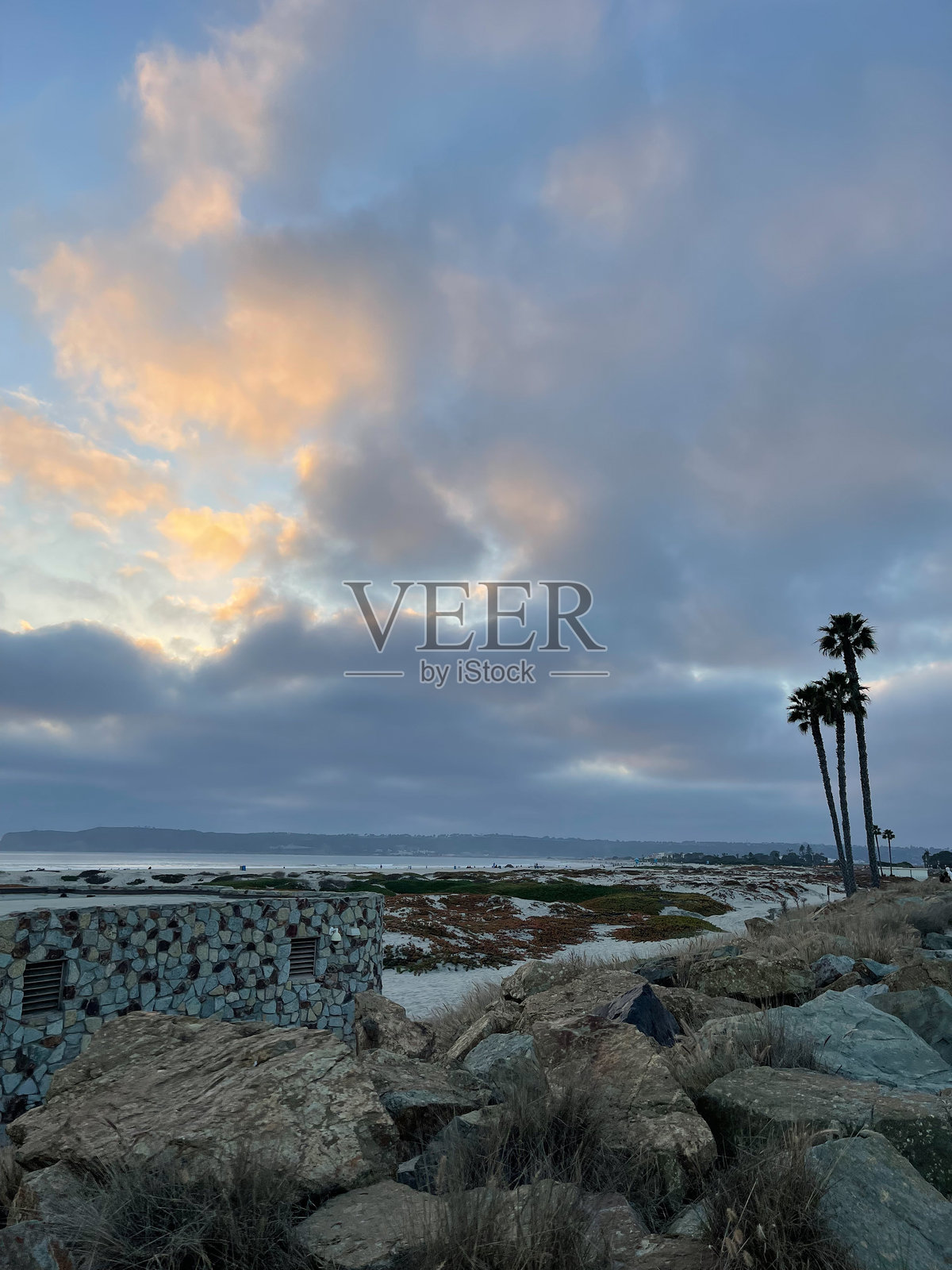 加利福尼亚州圣地亚哥的科罗纳多中央海滩照片摄影图片