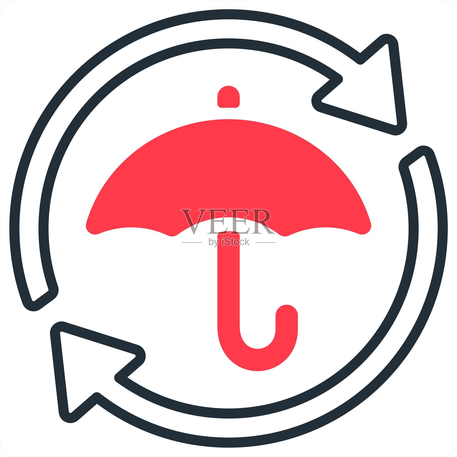 再保险插画图片素材