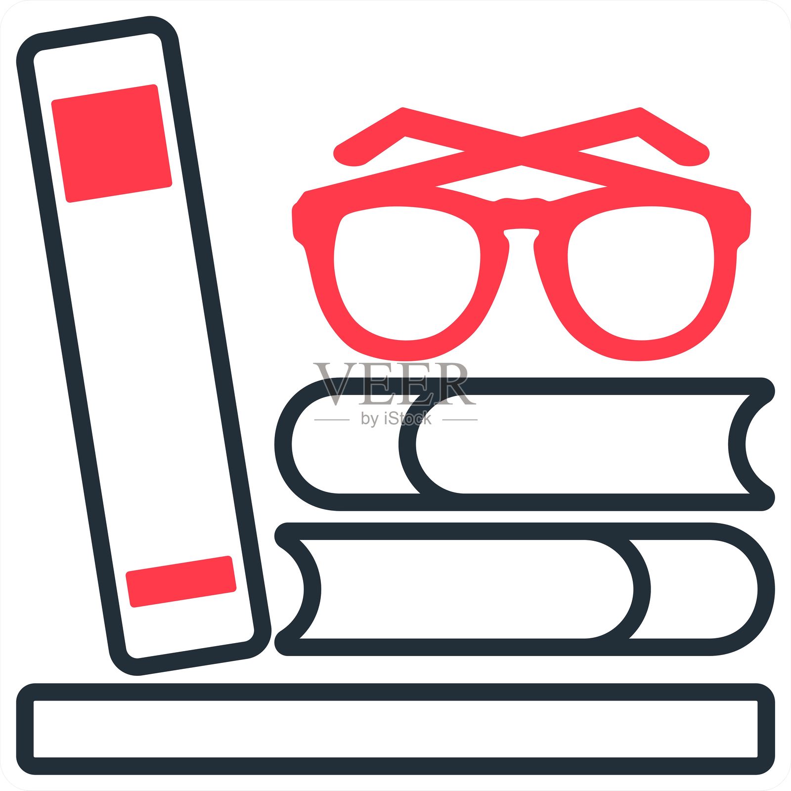 图书馆插画图片素材