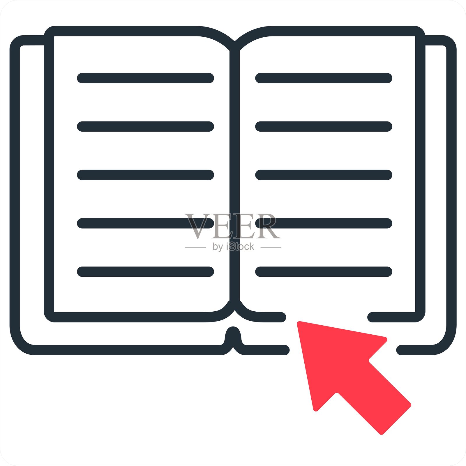 在线教育和教育图标概念插画图片素材