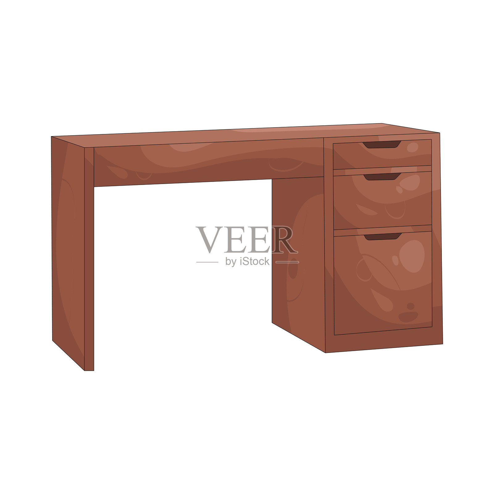 桌子插画图片素材