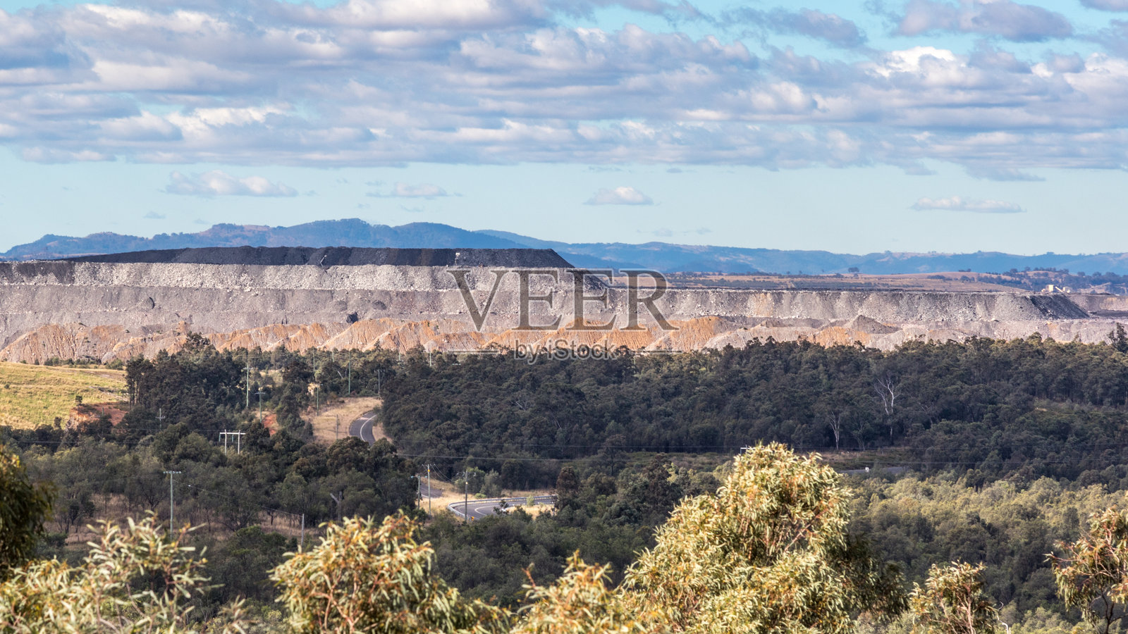 澳大利亚新南威尔士州的煤矿场景照片摄影图片