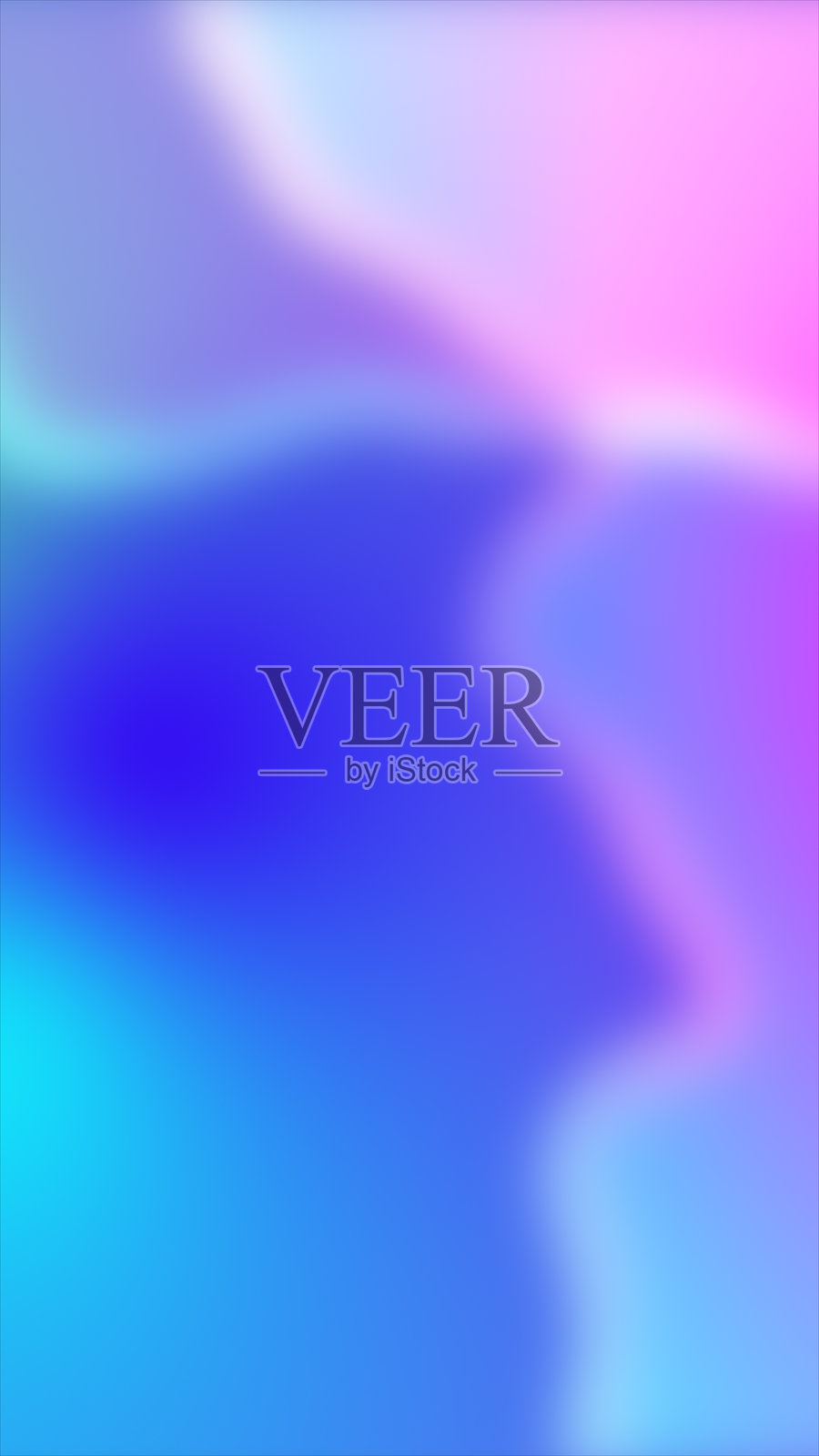 柔和的粉彩渐变模糊背景,蓝色、粉色和紫色的色调流畅融合照片摄影图片