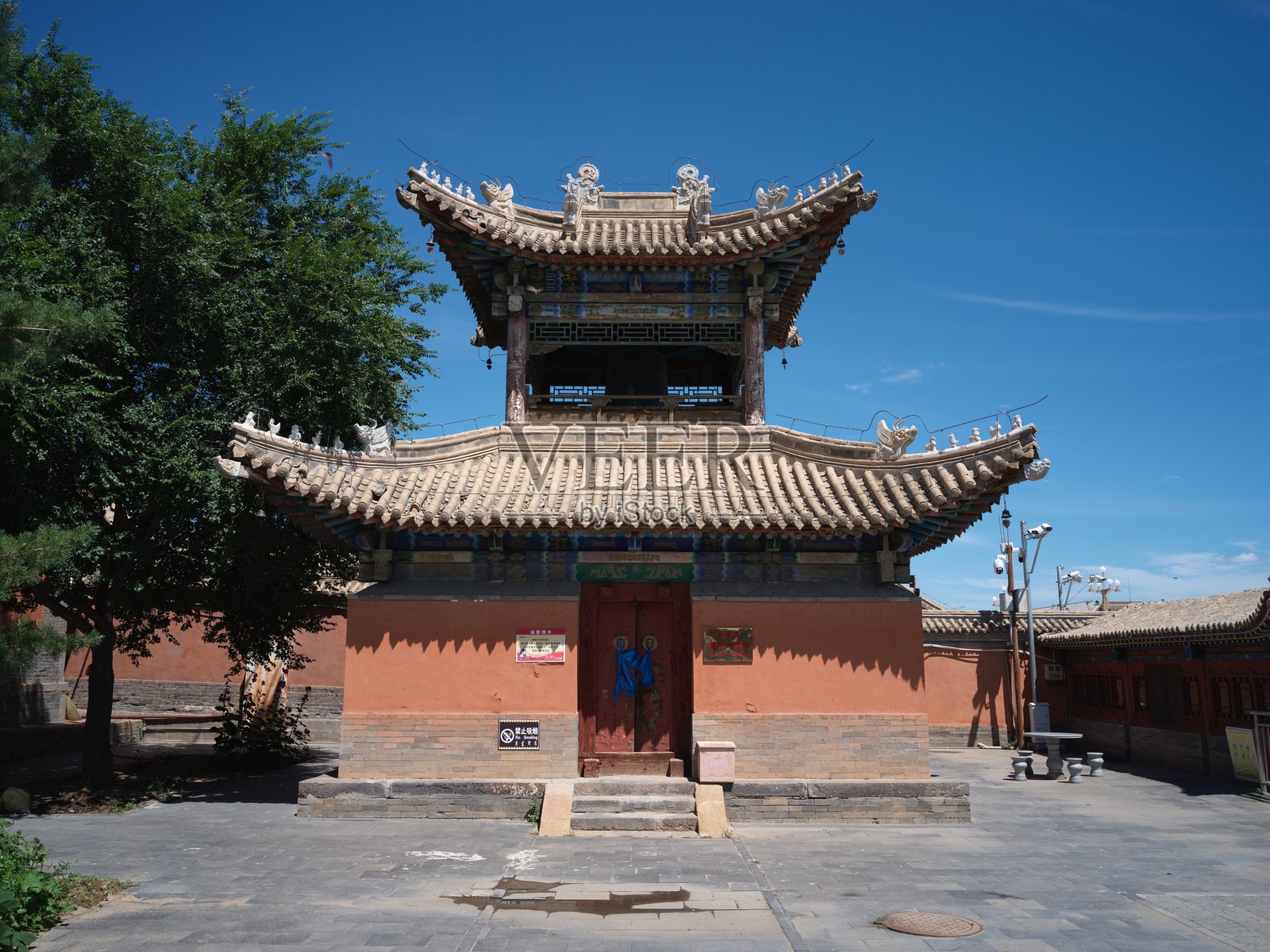 内蒙古锡林浩特的北照寺或北子寺照片摄影图片