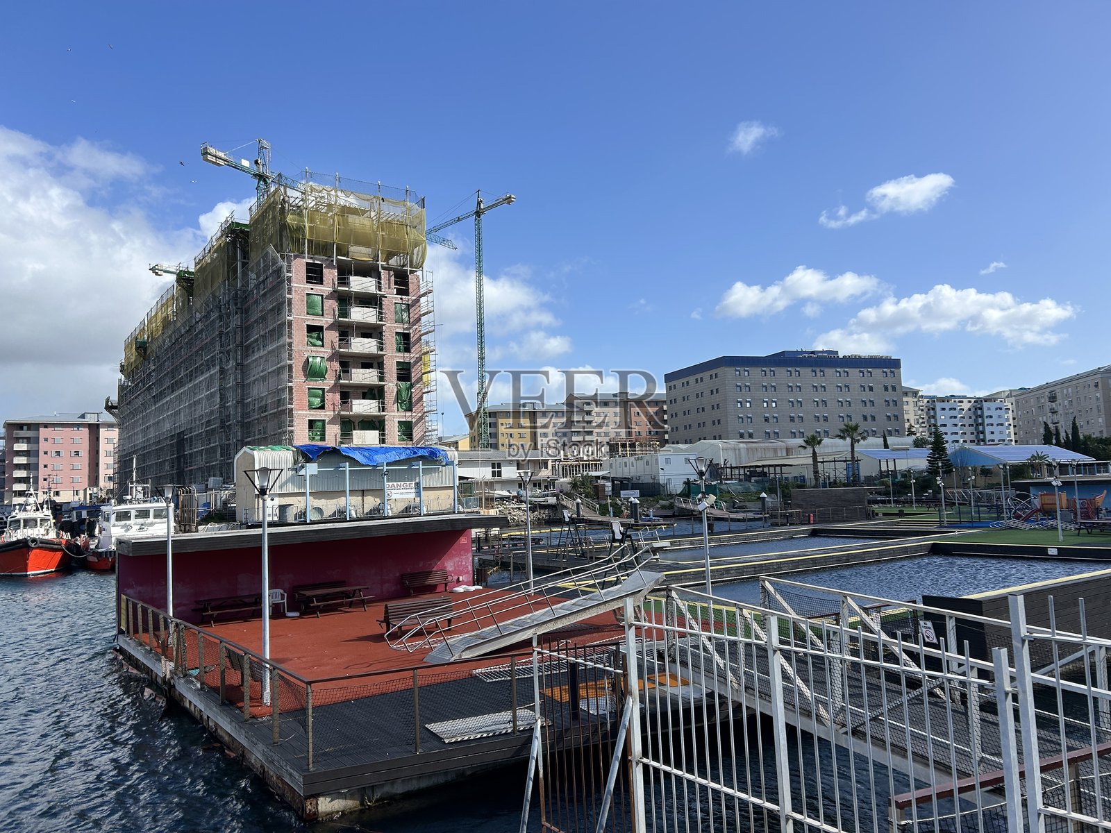 直布罗陀港照片摄影图片