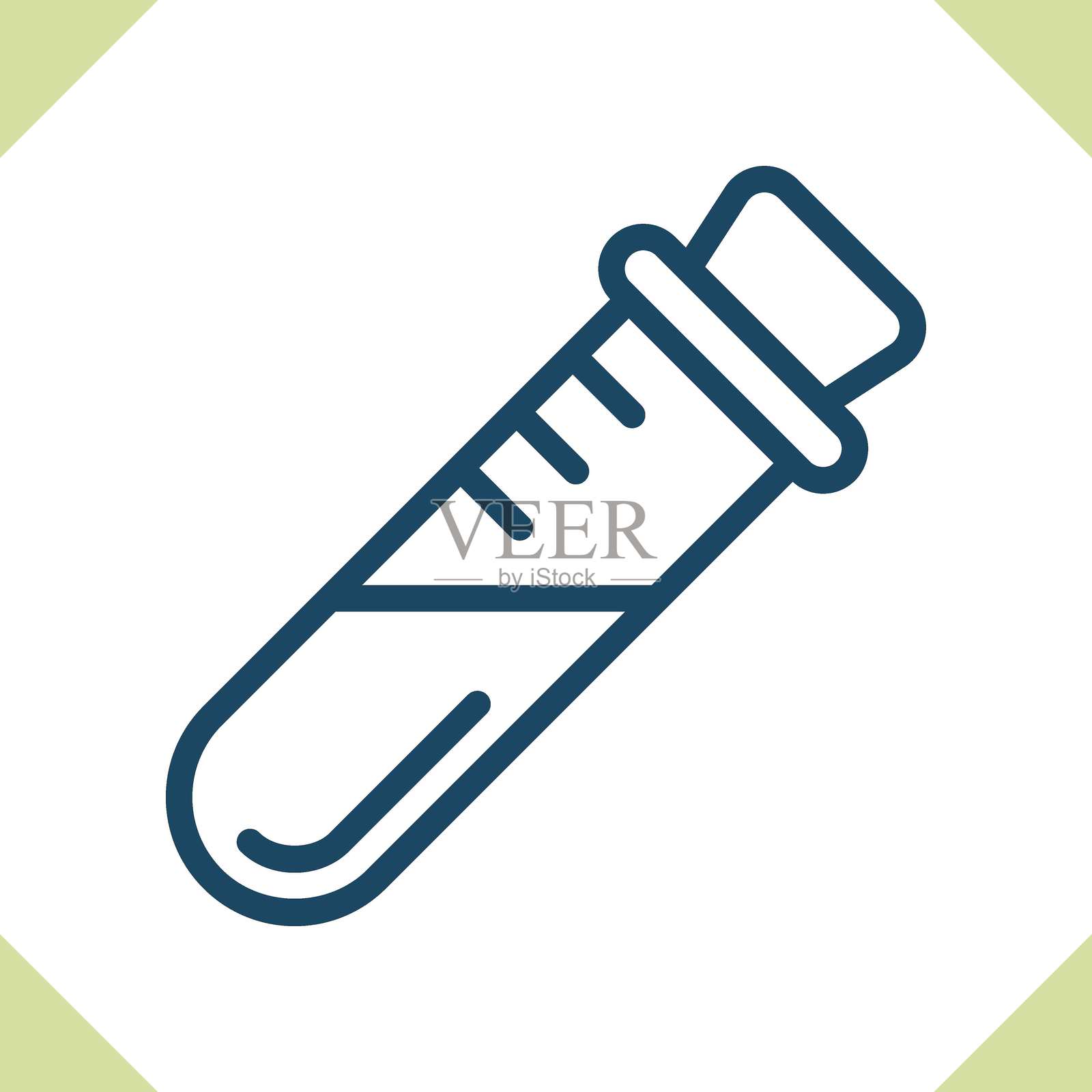 试管图标插画图片素材