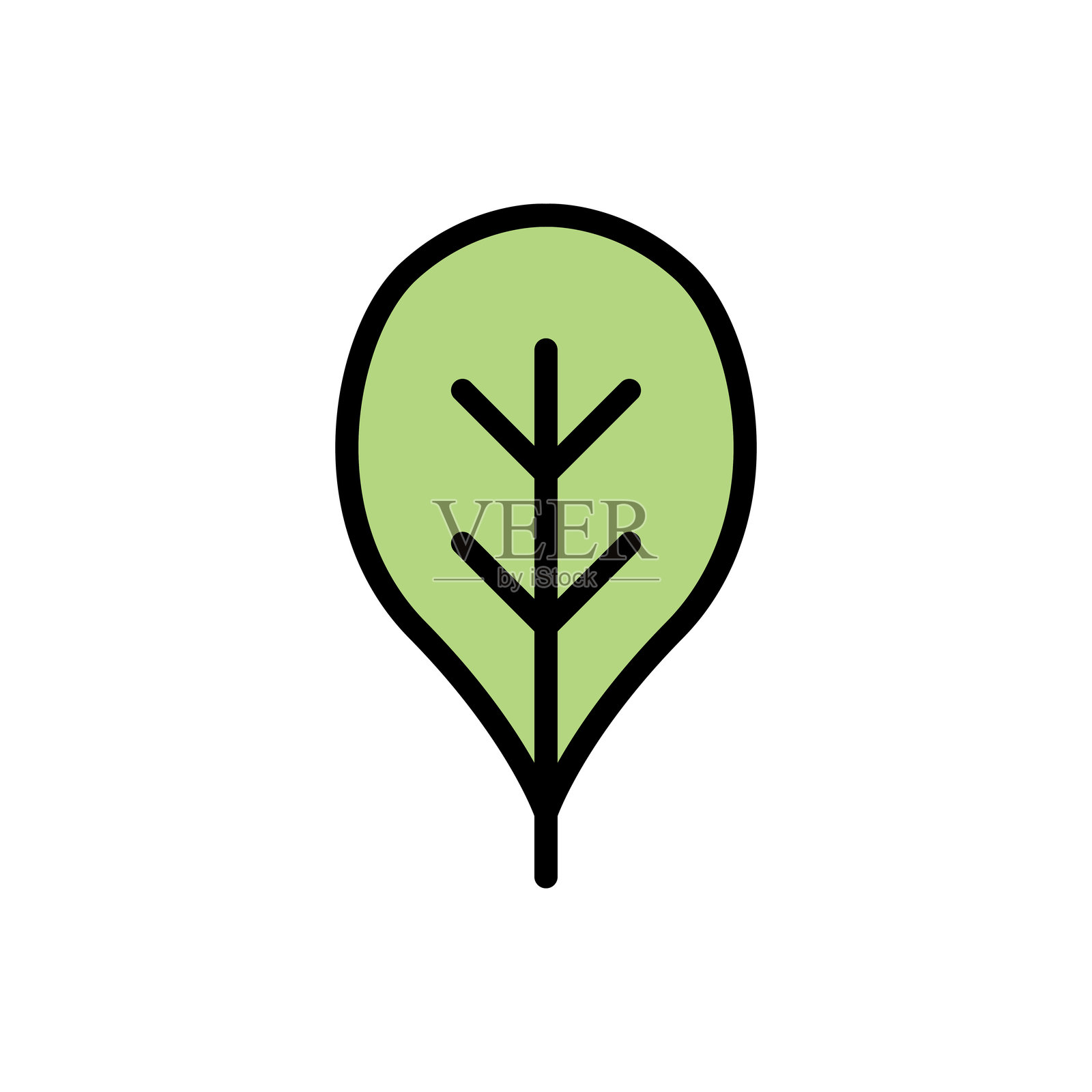 叶子图标插画图片素材