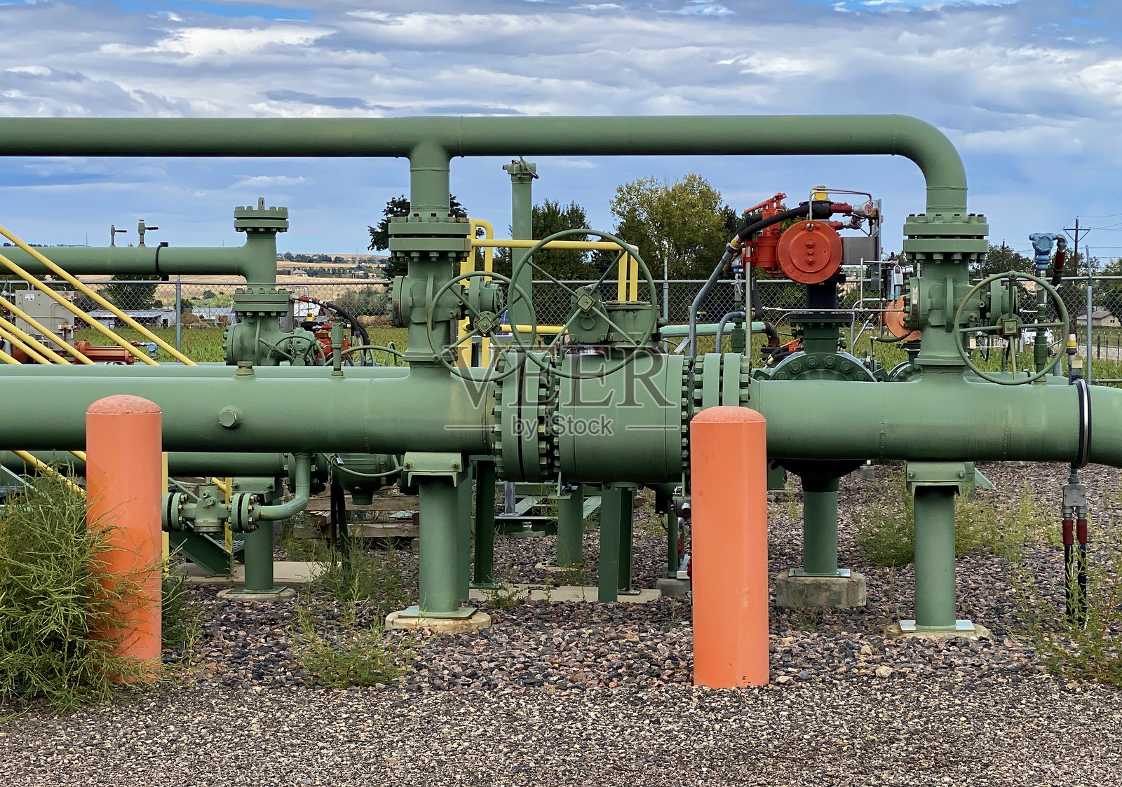 天然气阀门设备照片摄影图片