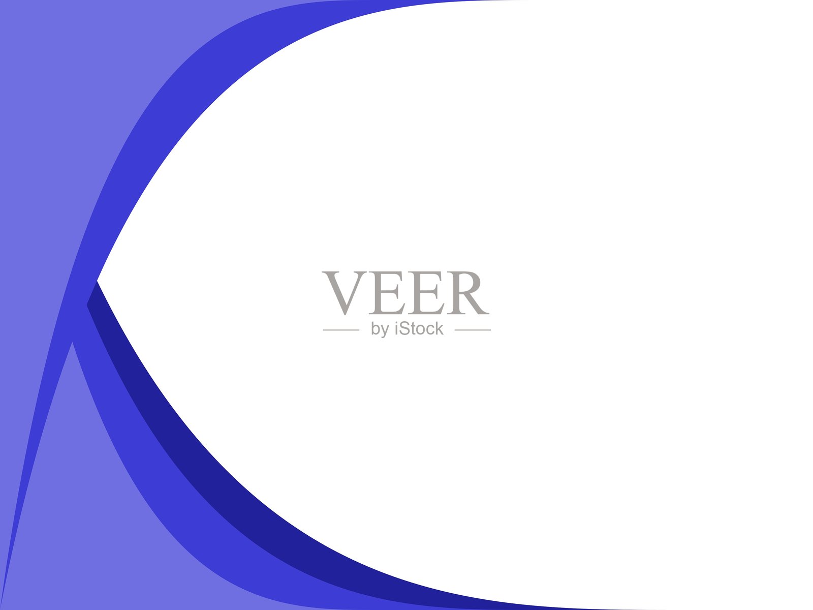 蓝色抽象背景模板插画图片素材