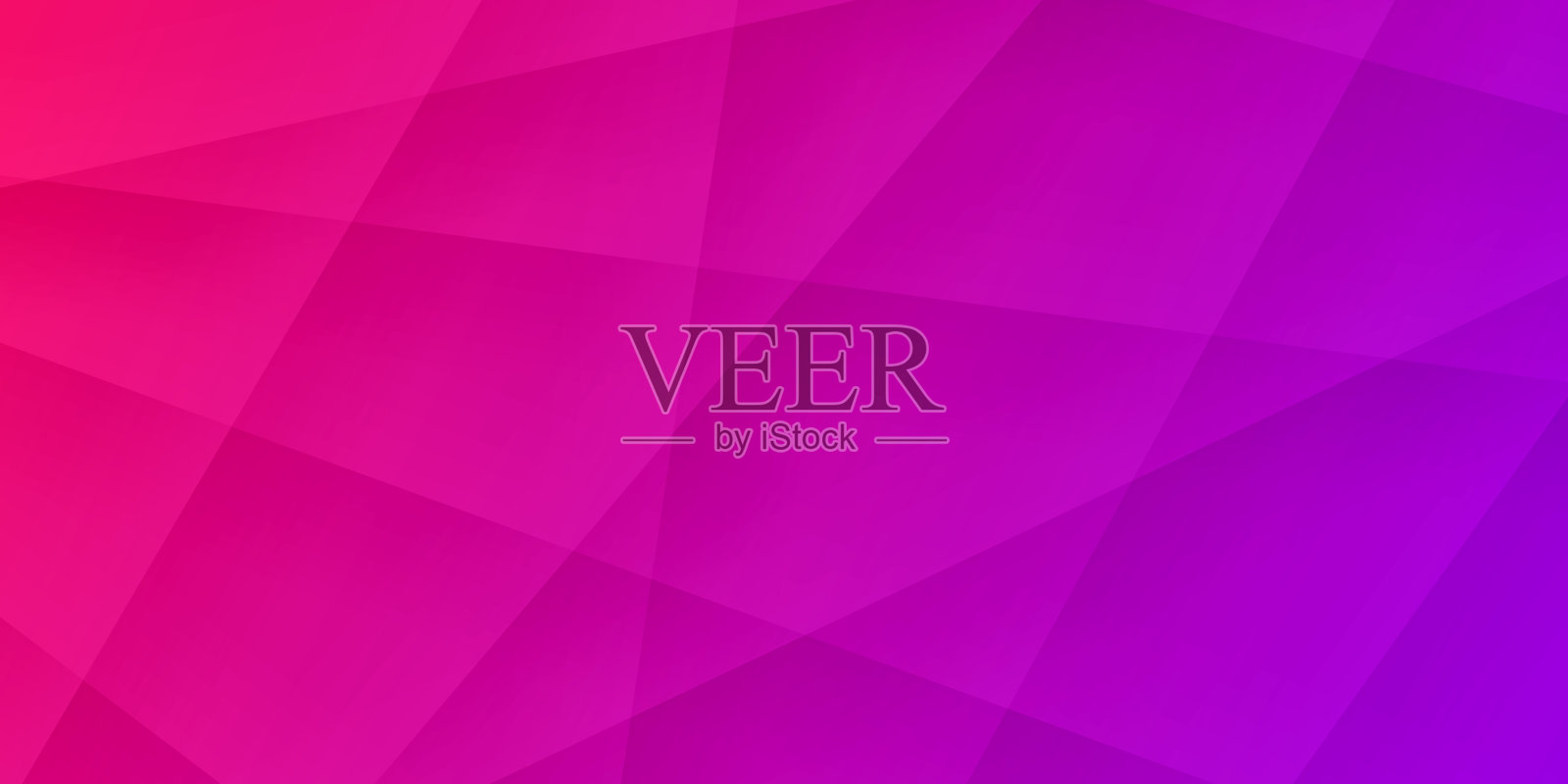 抽象几何背景 - 粉色渐变的多边形马赛克插画图片素材