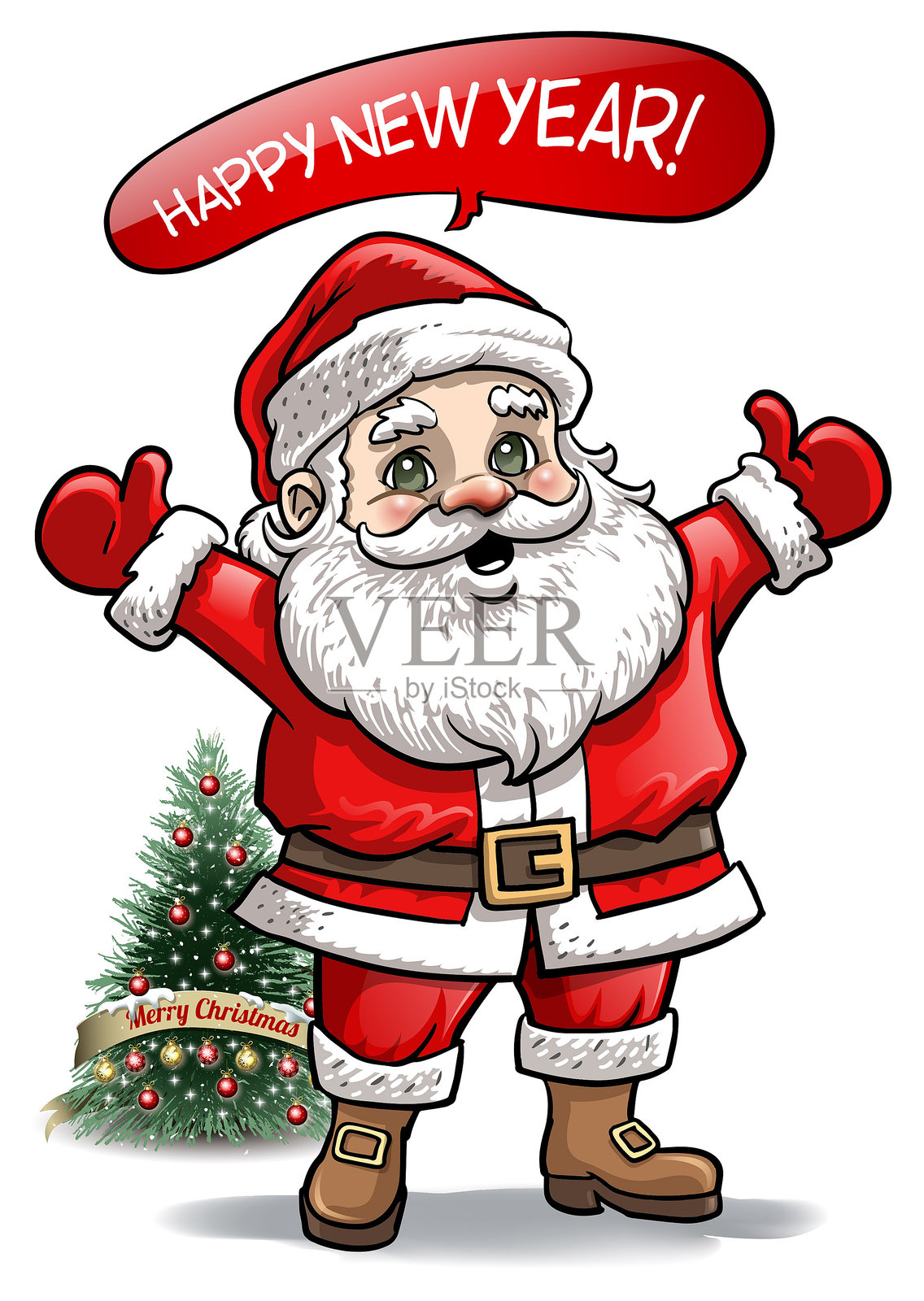 年份材料插画图片素材