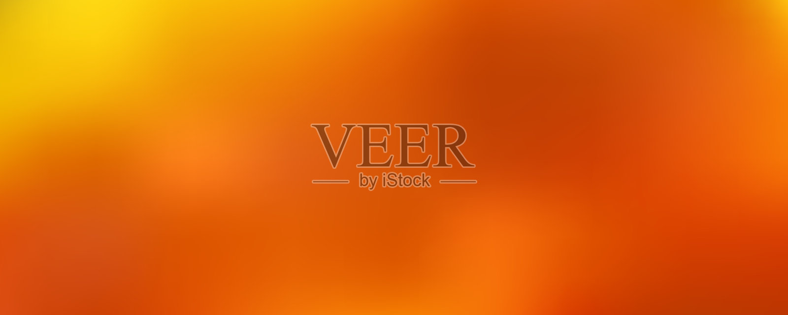 一个充满活力和火热的橙色渐变背景,模糊处理以创造出平滑、温暖的质感,给人一种充满活力和亲切的感觉。插画图片素材