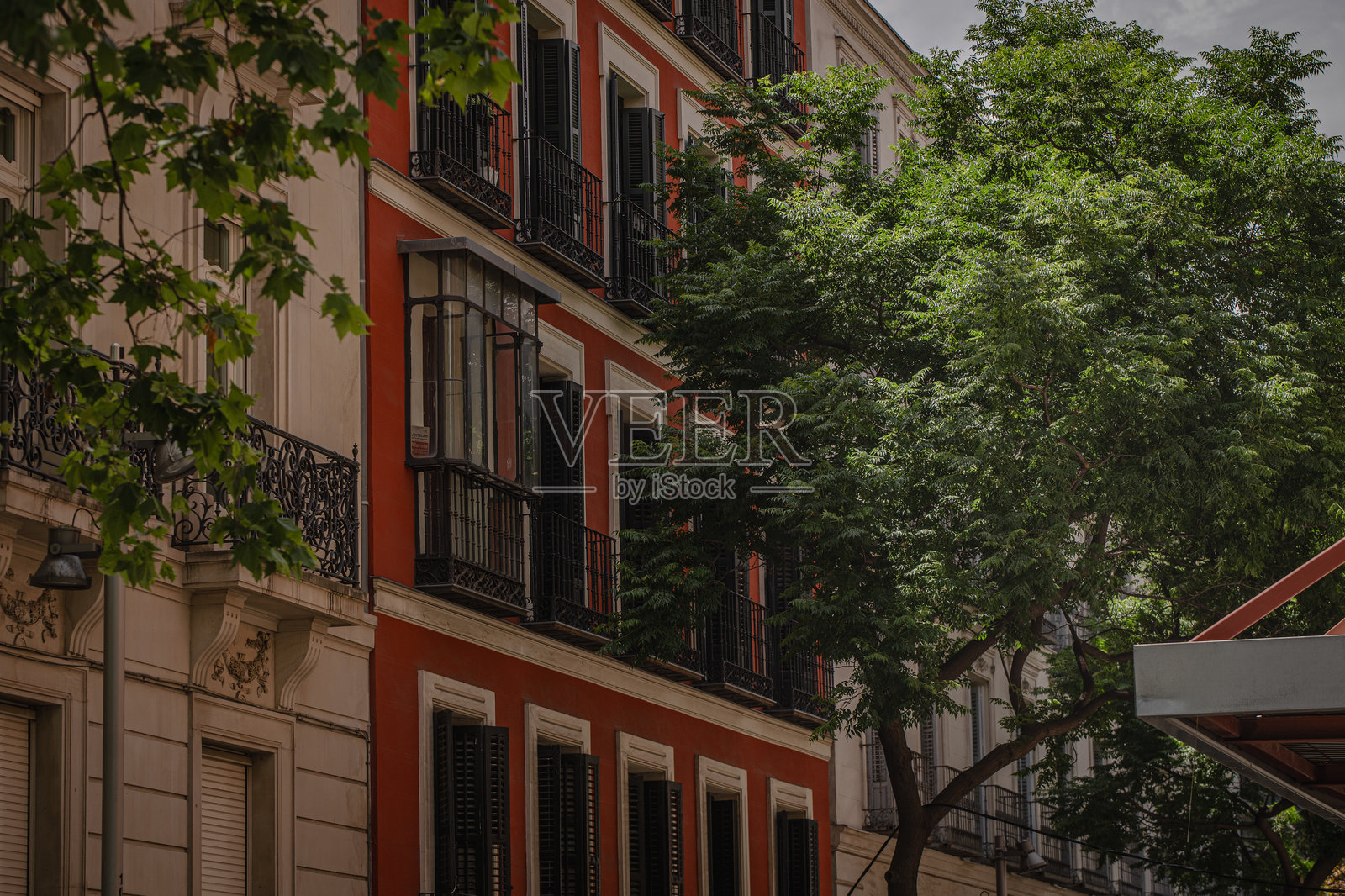 夏季马德里的编辑图片照片摄影图片