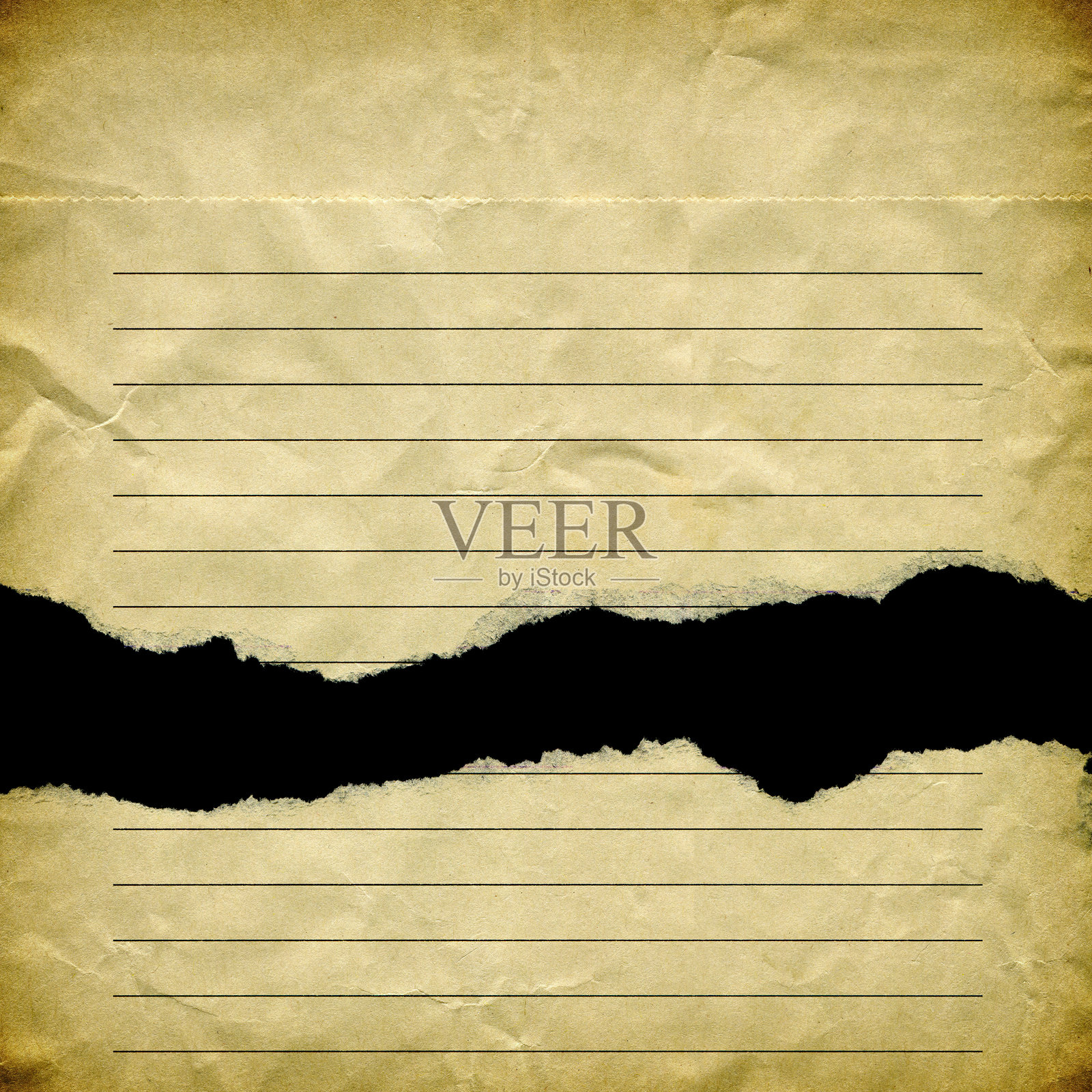 撕裂的螺旋笔记本纸张背景纹理照片摄影图片