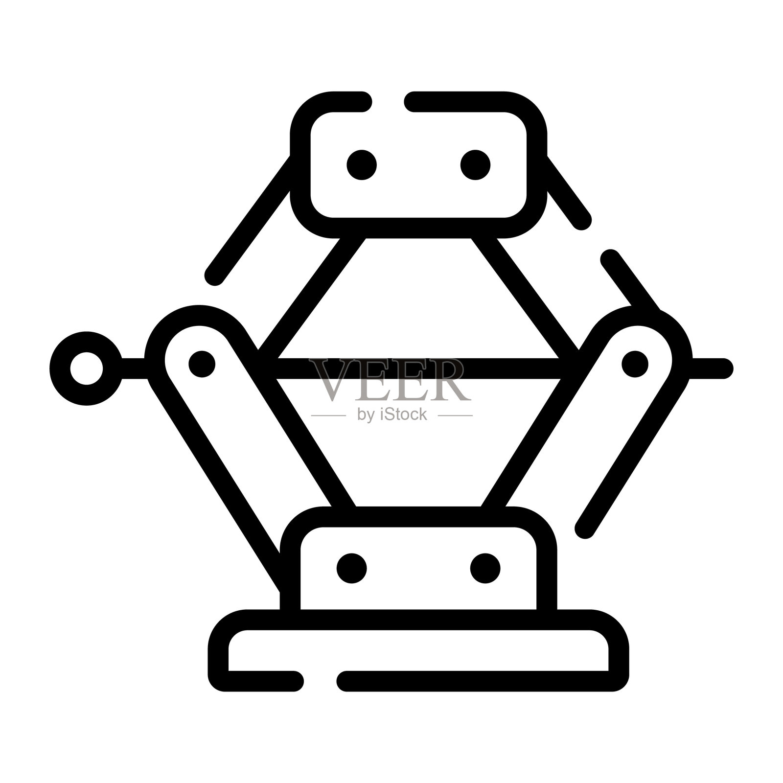 汽车千斤顶插画图片素材