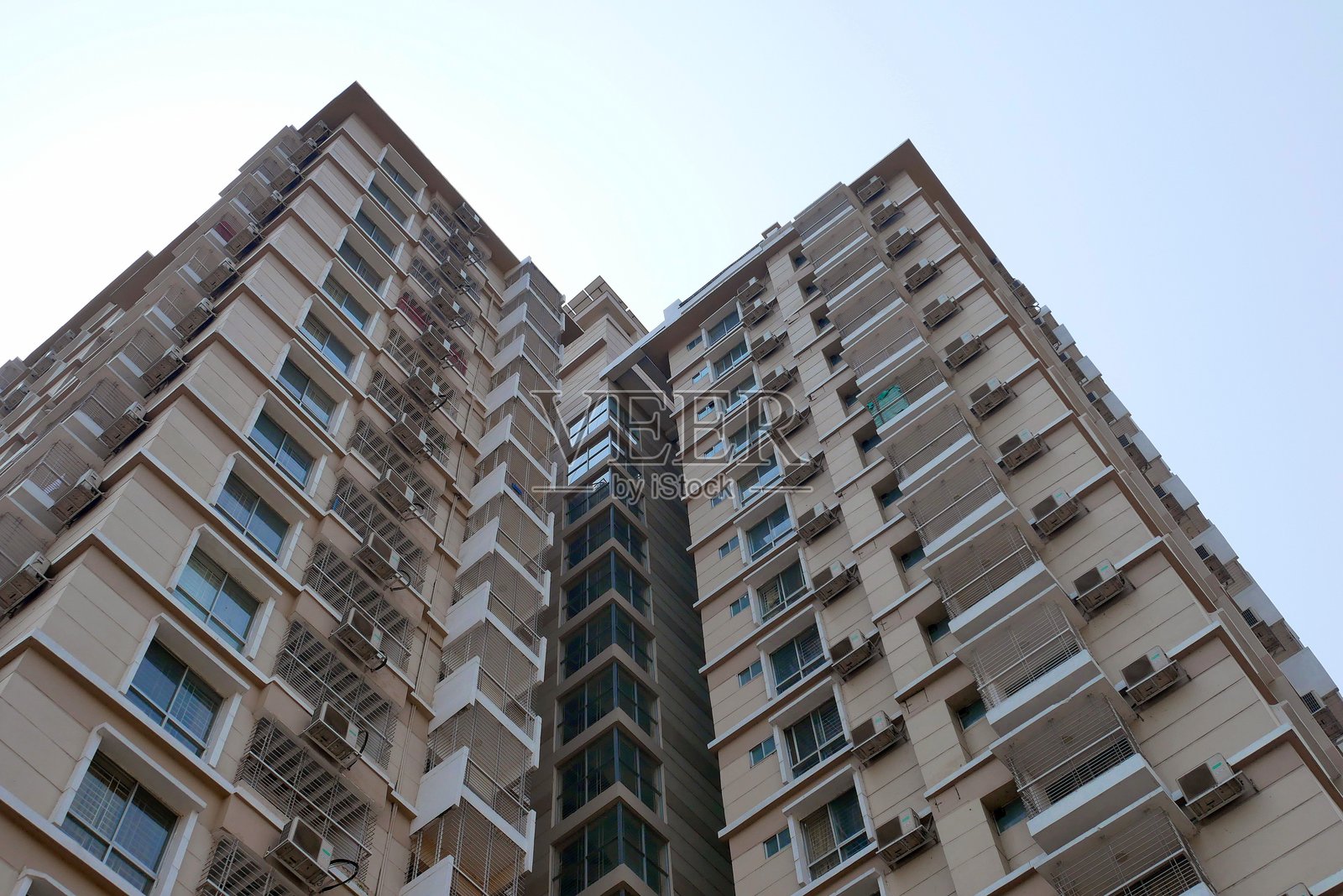 孟加拉国的绿色城市。照片摄影图片