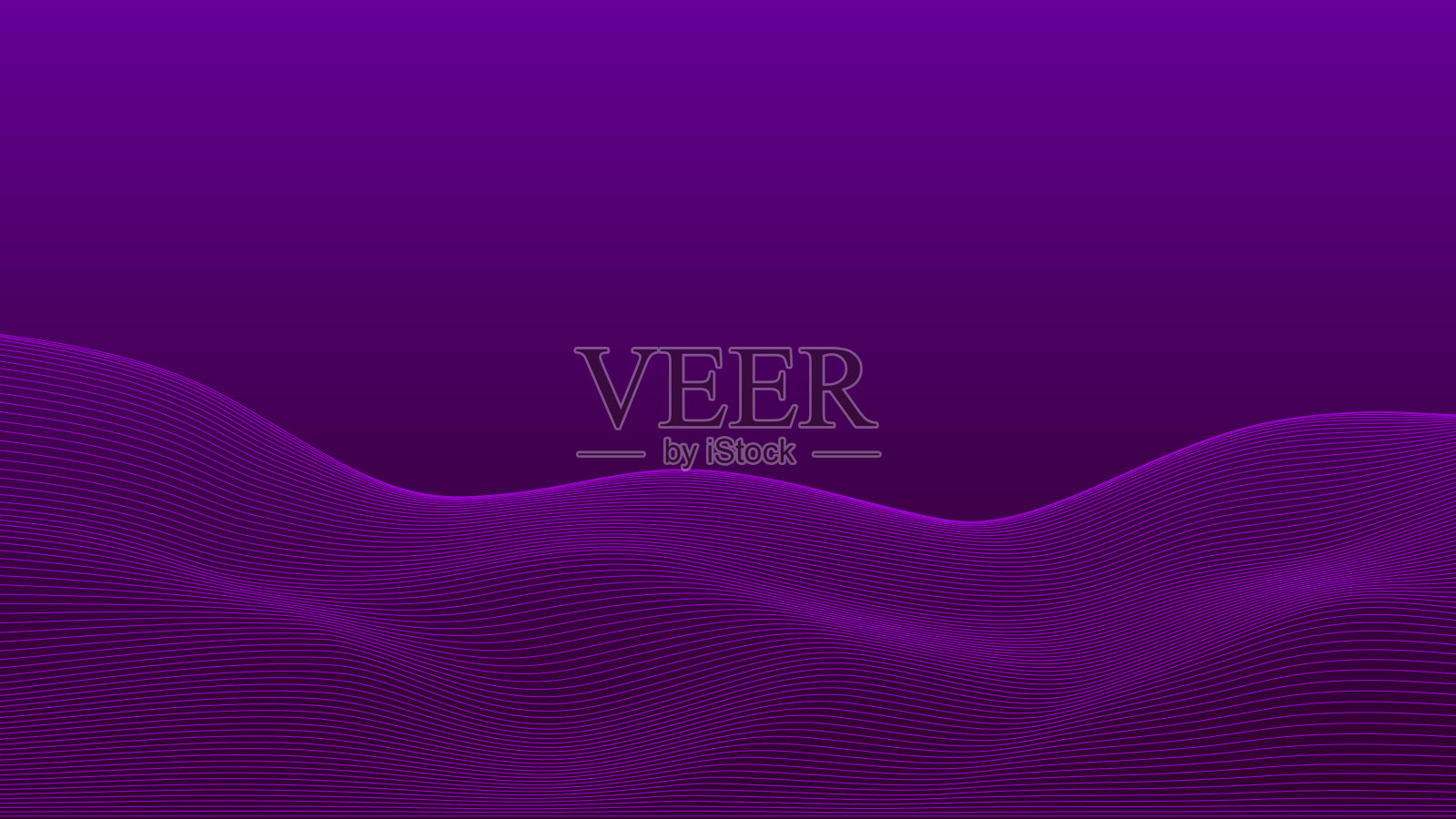 抽象数字紫色波浪背景插画图片素材