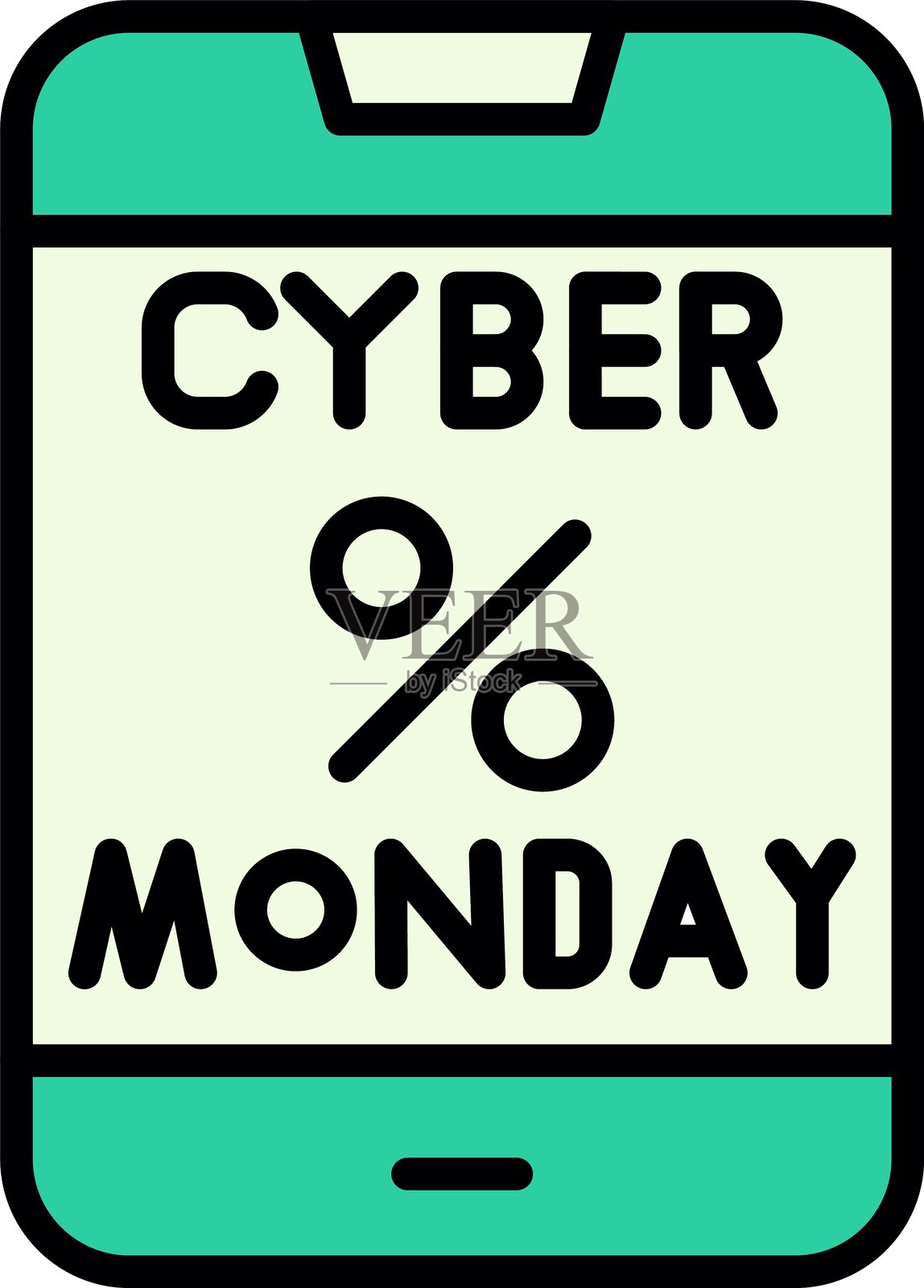 网络星期一新图标设计创意插画图片素材