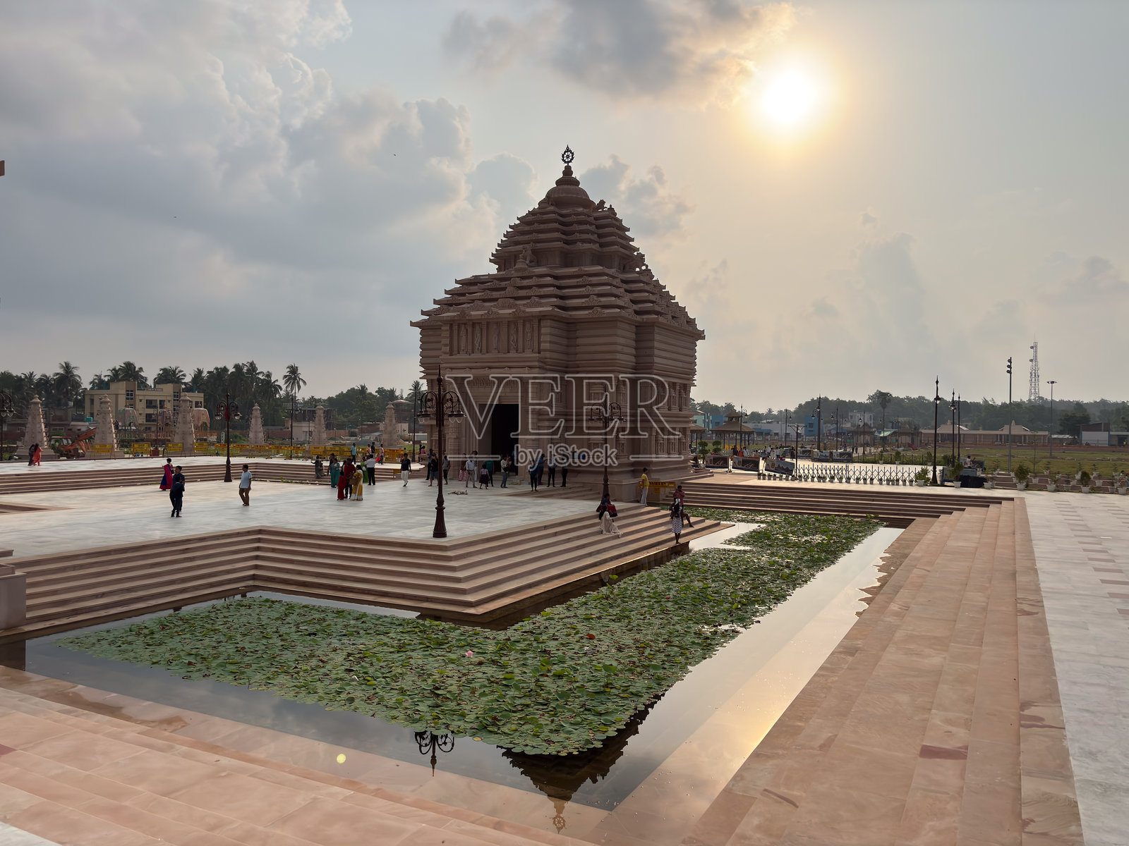 迪加美丽的寺庙建筑照片摄影图片
