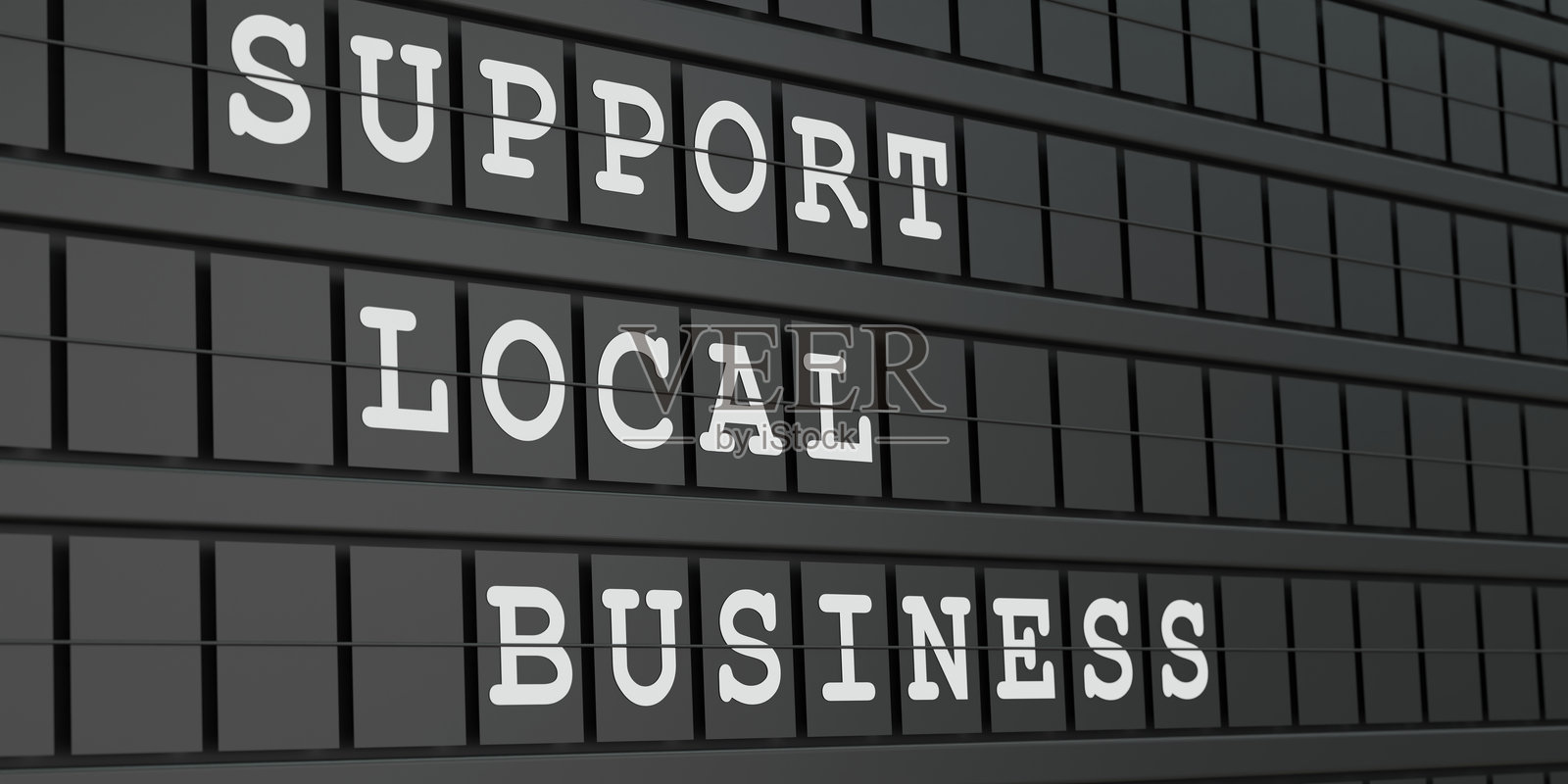 支持当地企业。照片摄影图片