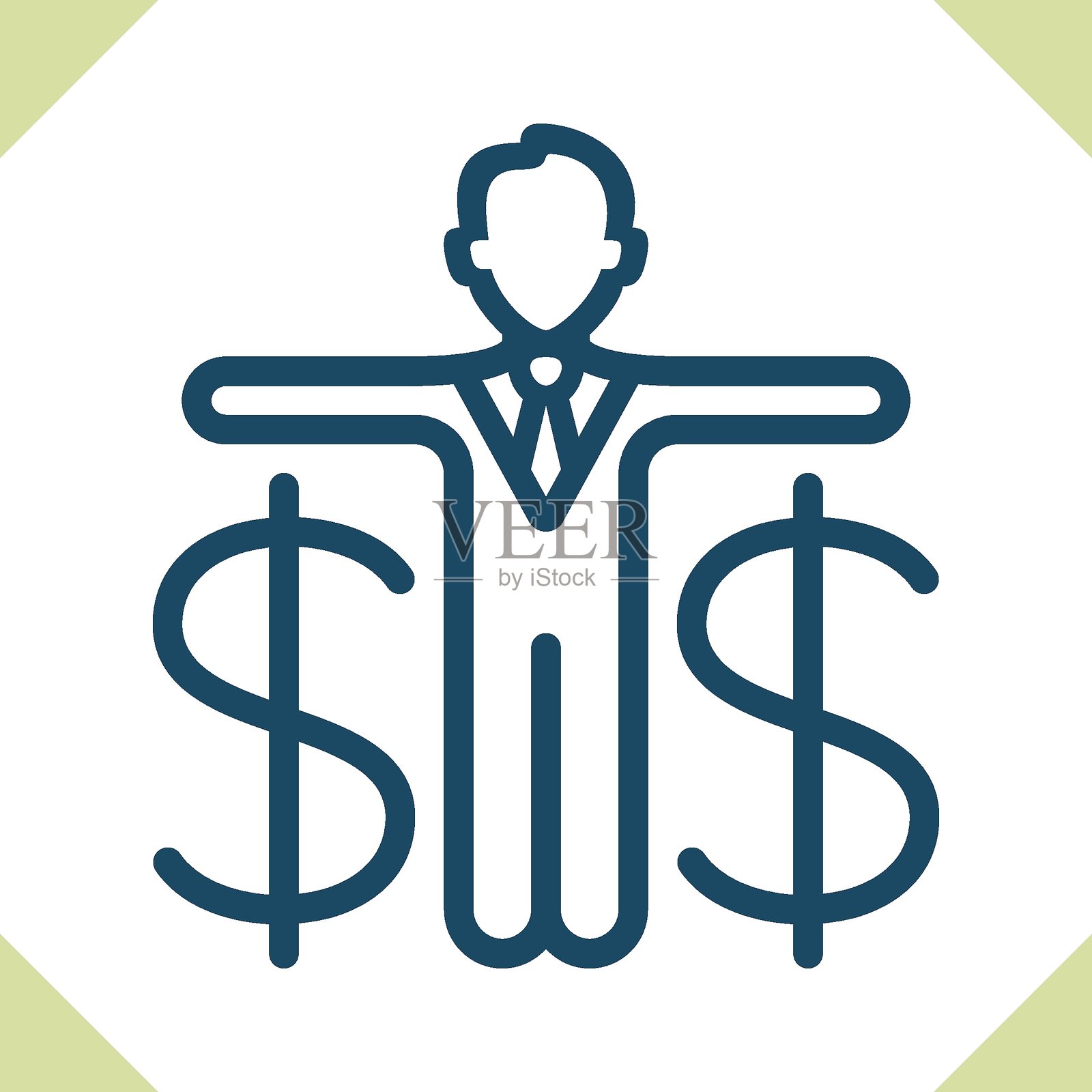 人物图标插画图片素材