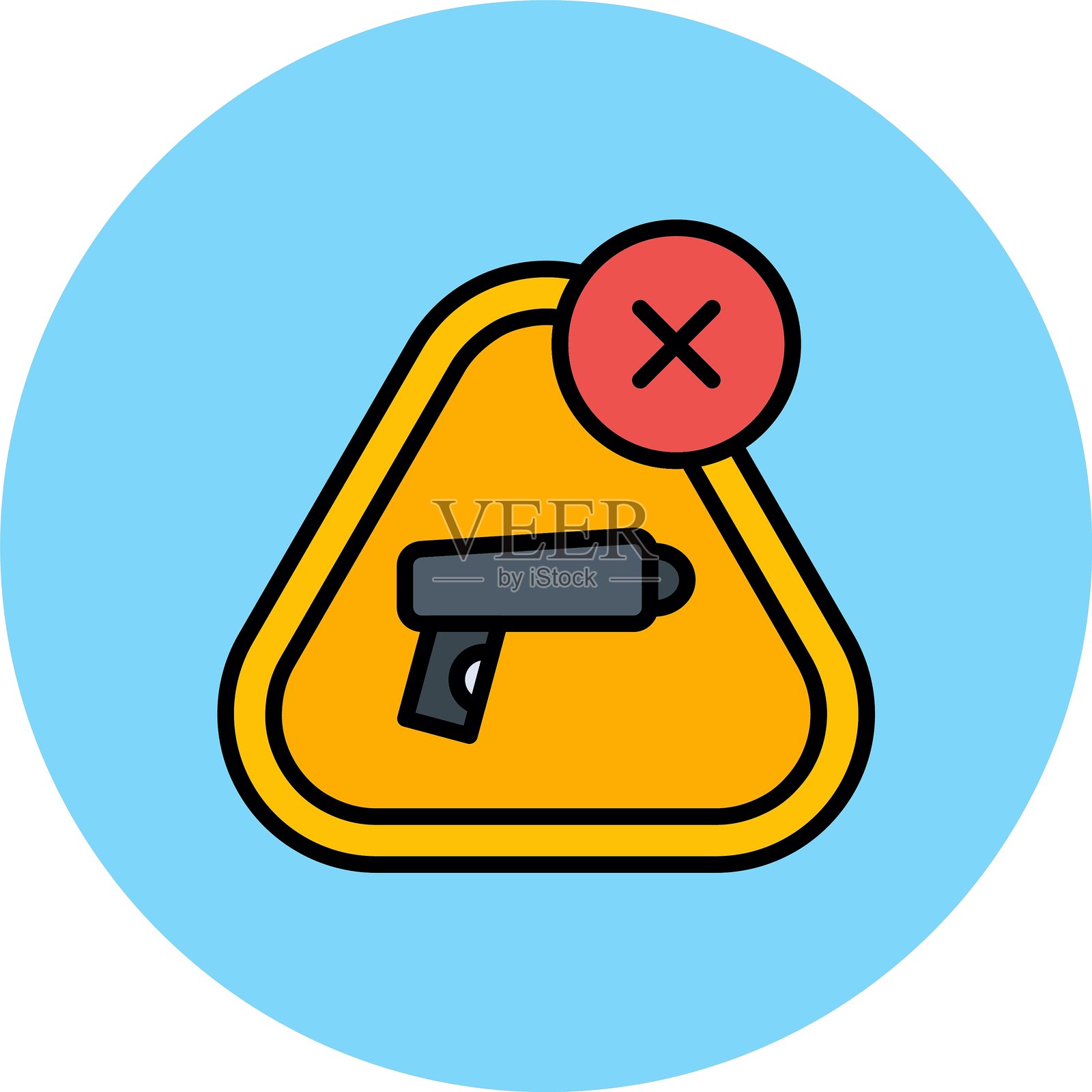 无武器新图标设计创意插画图片素材