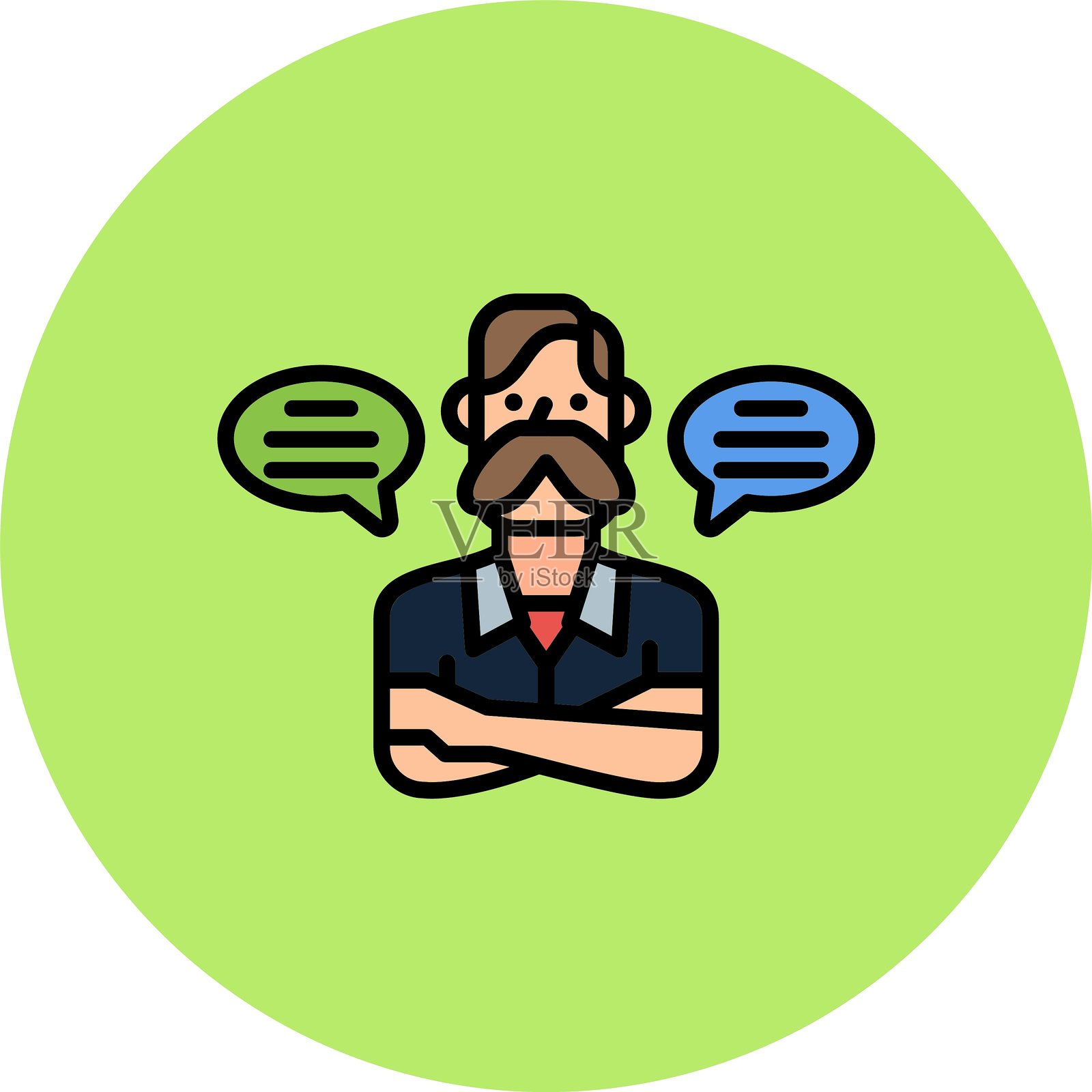 程序员新图标设计创意插画图片素材