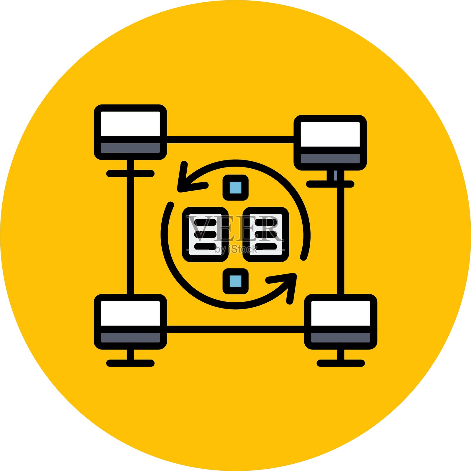 网络新图标创意设计插画图片素材